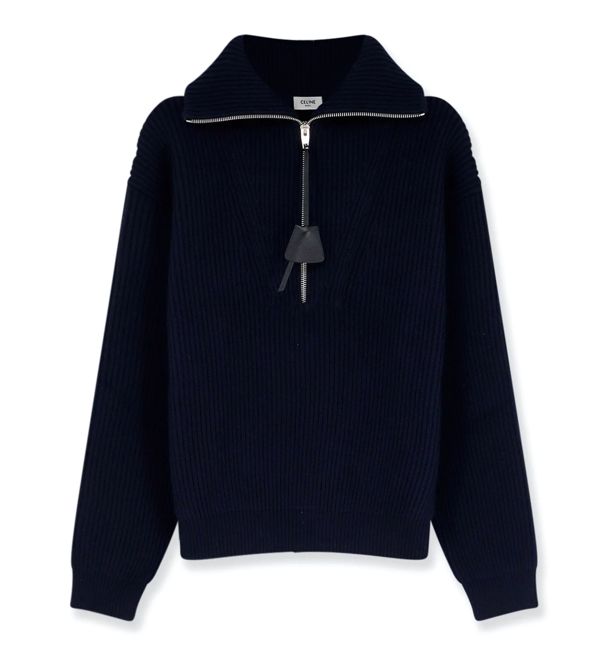 Ribbed wool and cashmere sweater