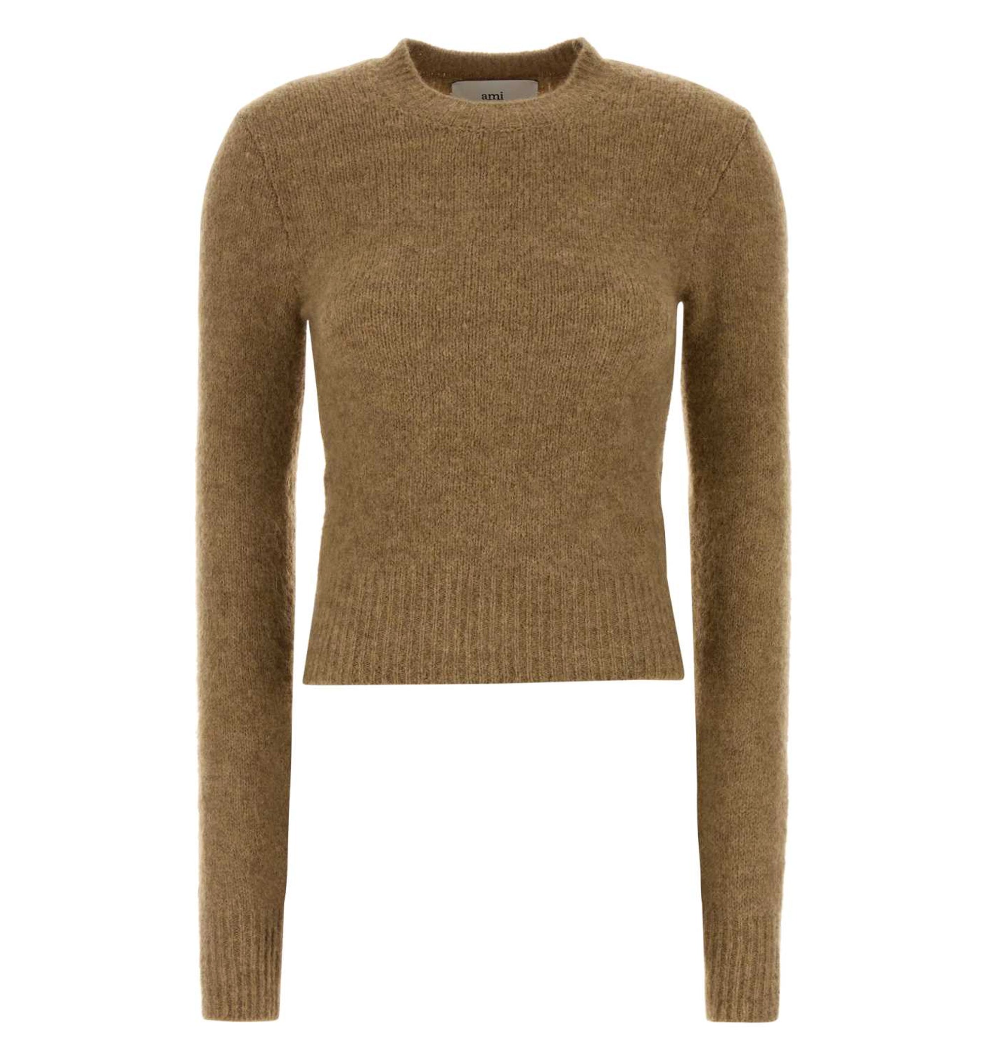 Alpaca And Wool Blend Crewneck Sweater