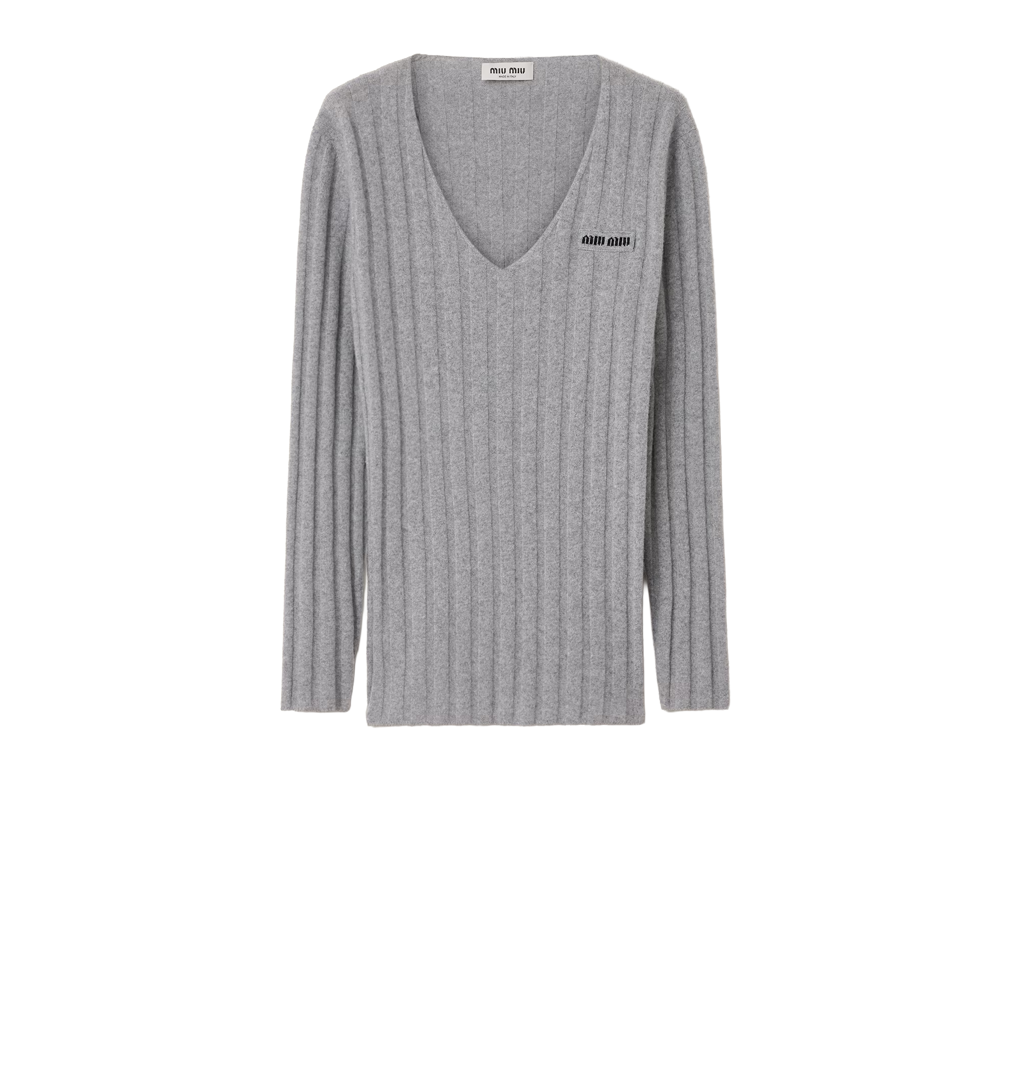 Wool And Cashmere V-Neck Sweater