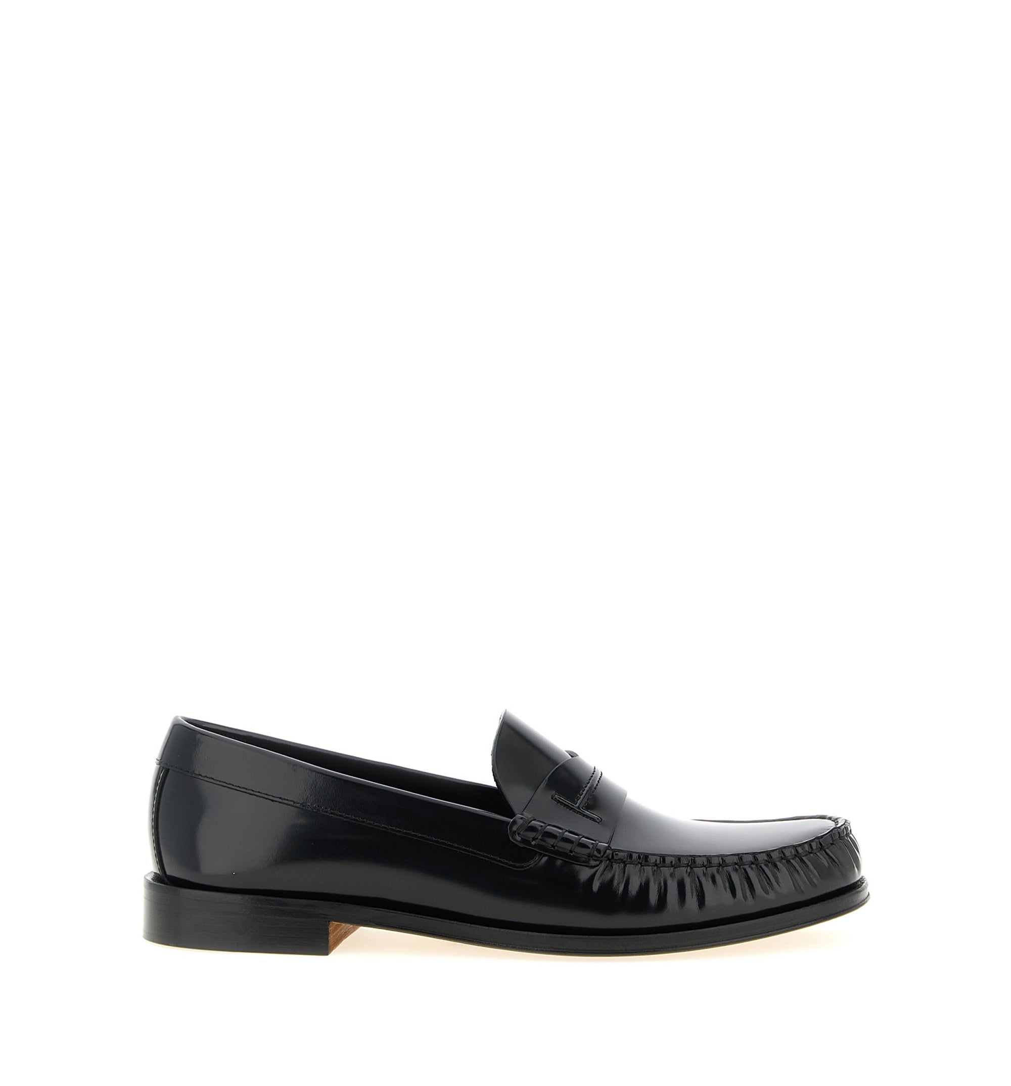 Shiny Leather Loafers