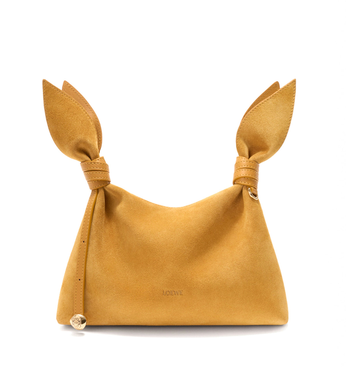 Mini Scarf bag in suede