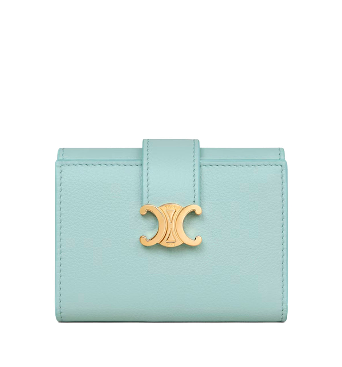 Fine Strap Wallet Nino In Grained Supple Calfskin
