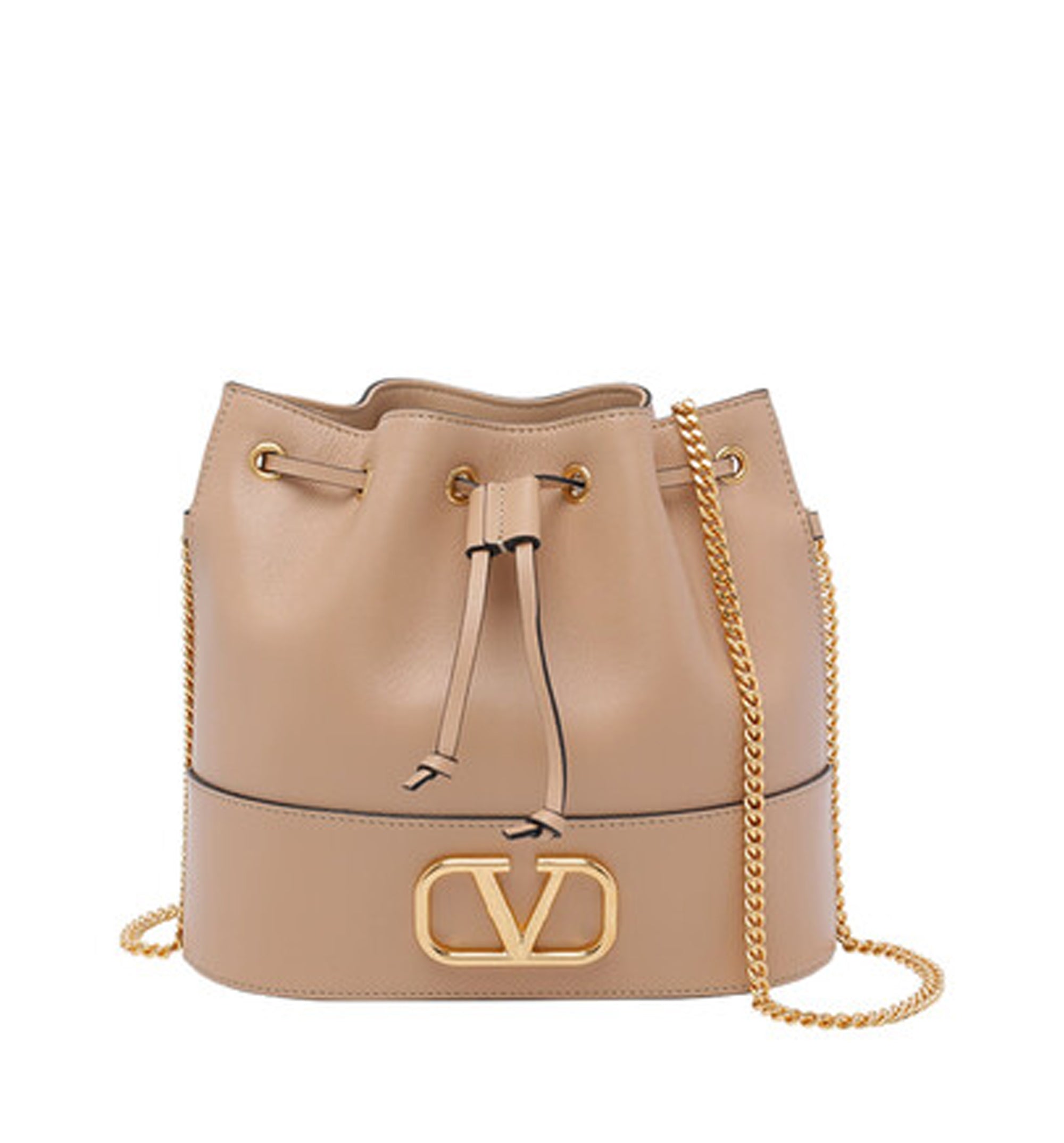 Rockstud Leather Shoulder Bag