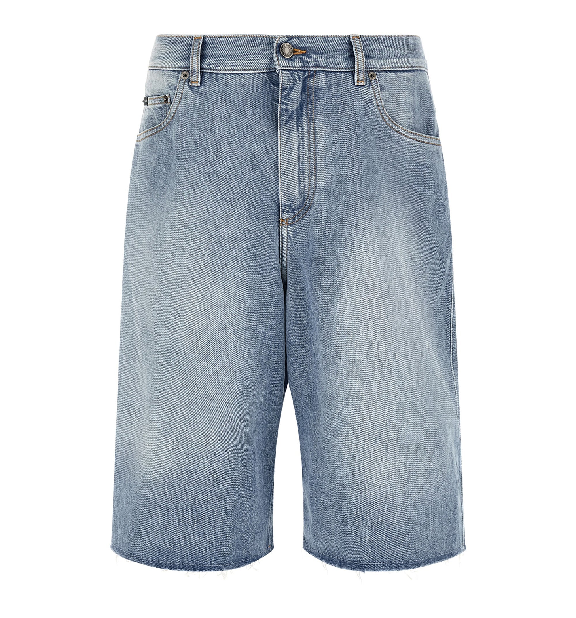 Denim Bermuda Shorts