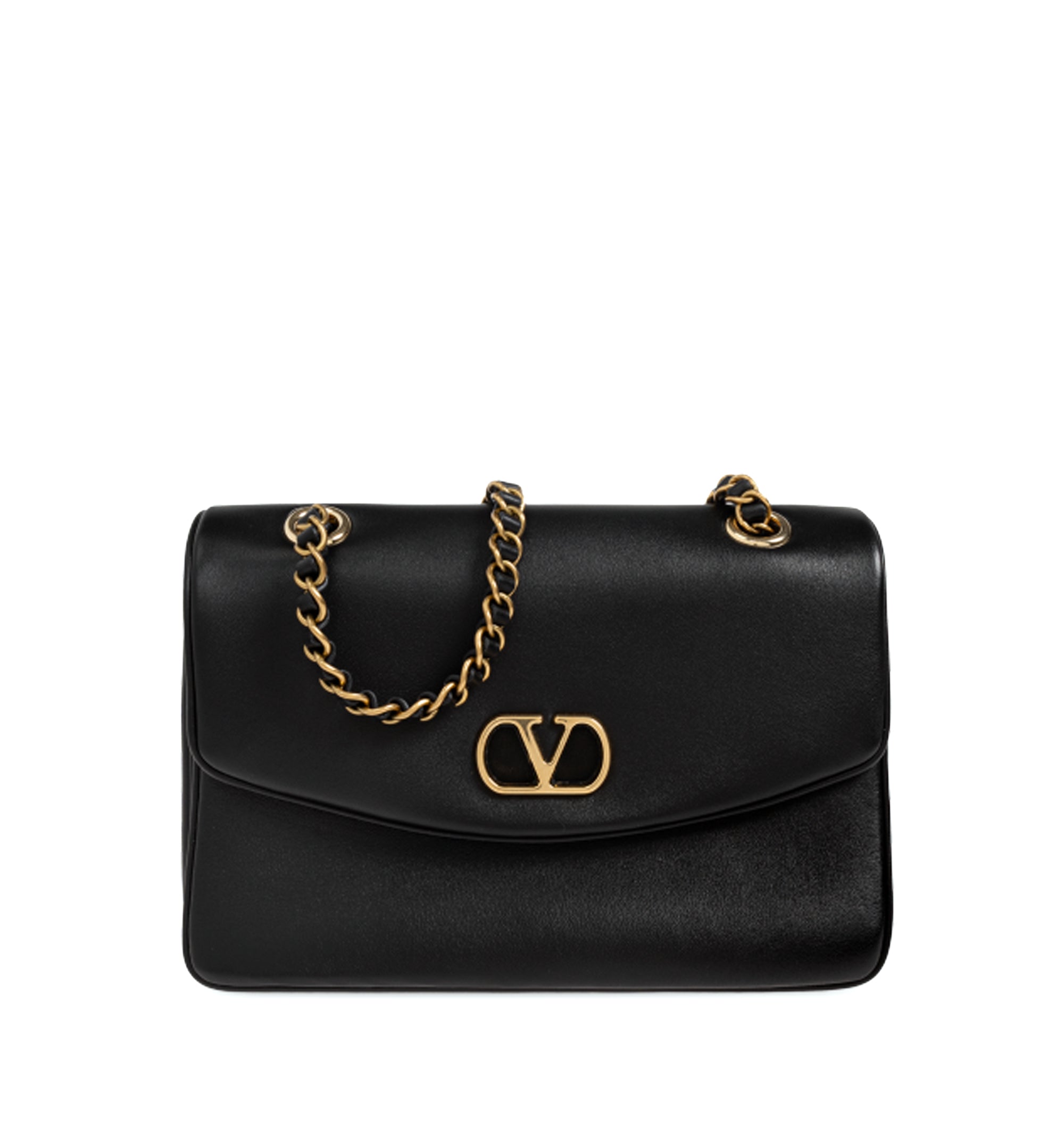 Valentino Garavani Djuna Chain Bag In Nappa Leather