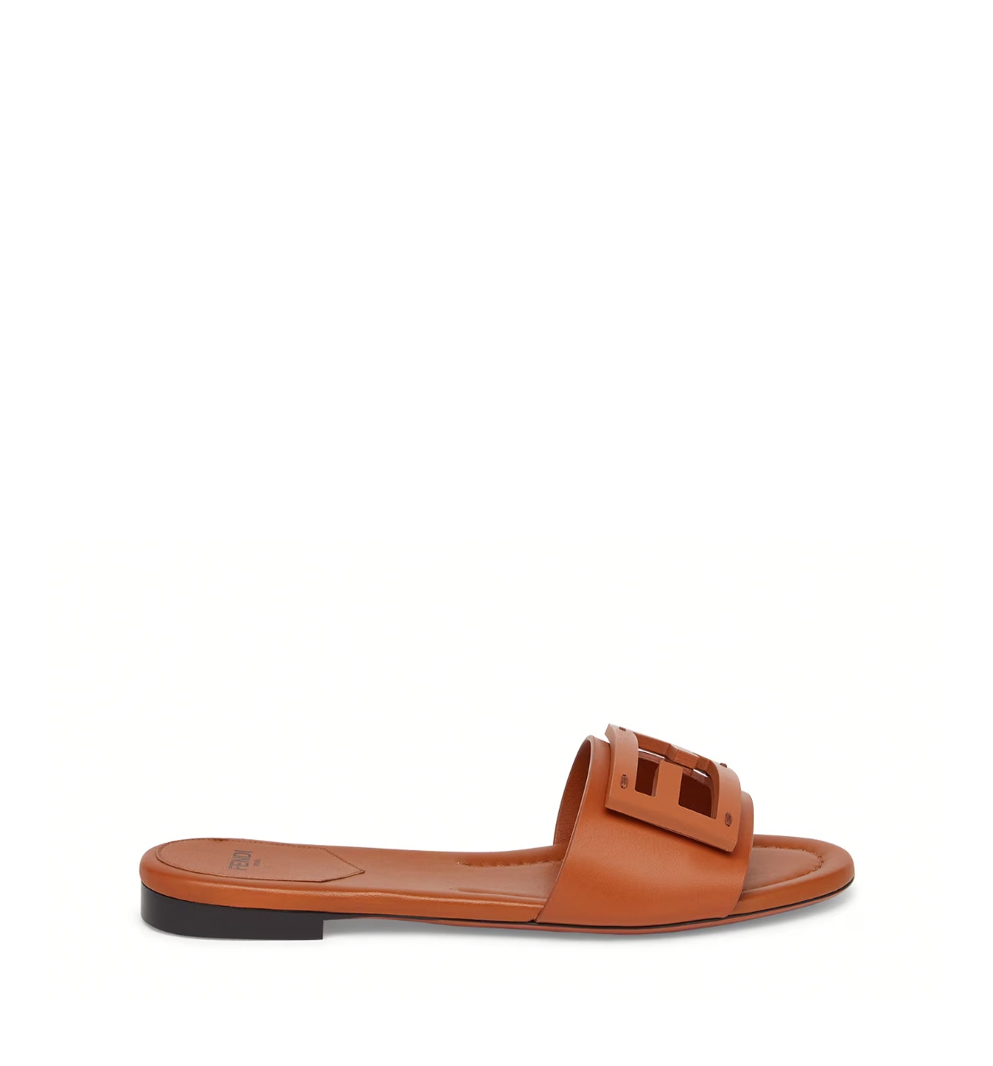 Baguette Leather Slides