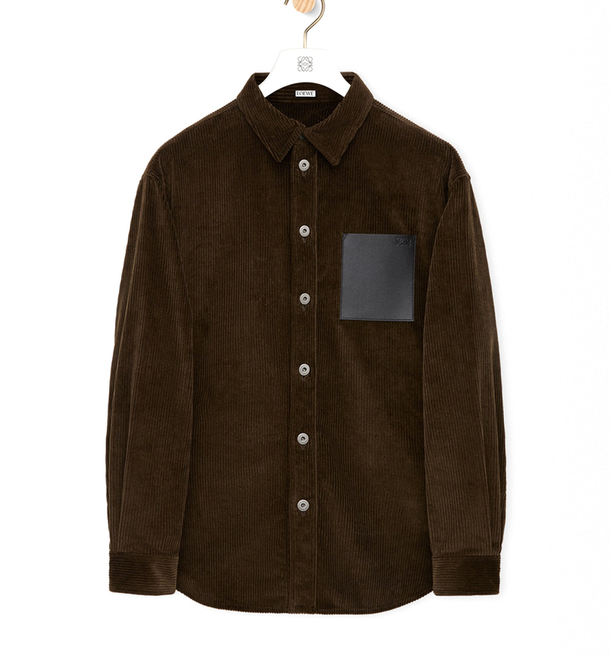 Shirt in cotton corduroy