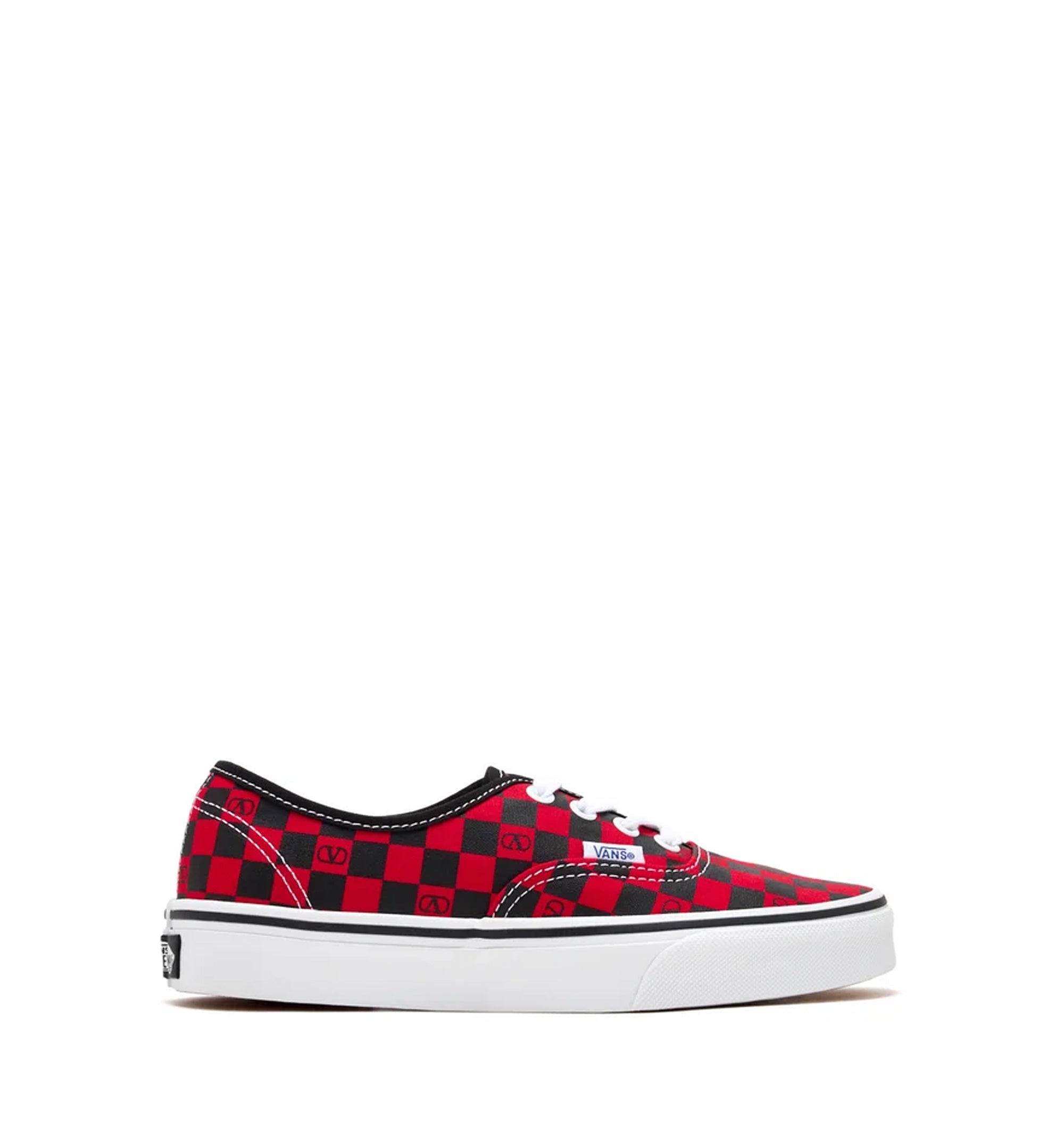 Valentino Garavani and Vans Low-Top Trainer with VLogo Checkerboard
