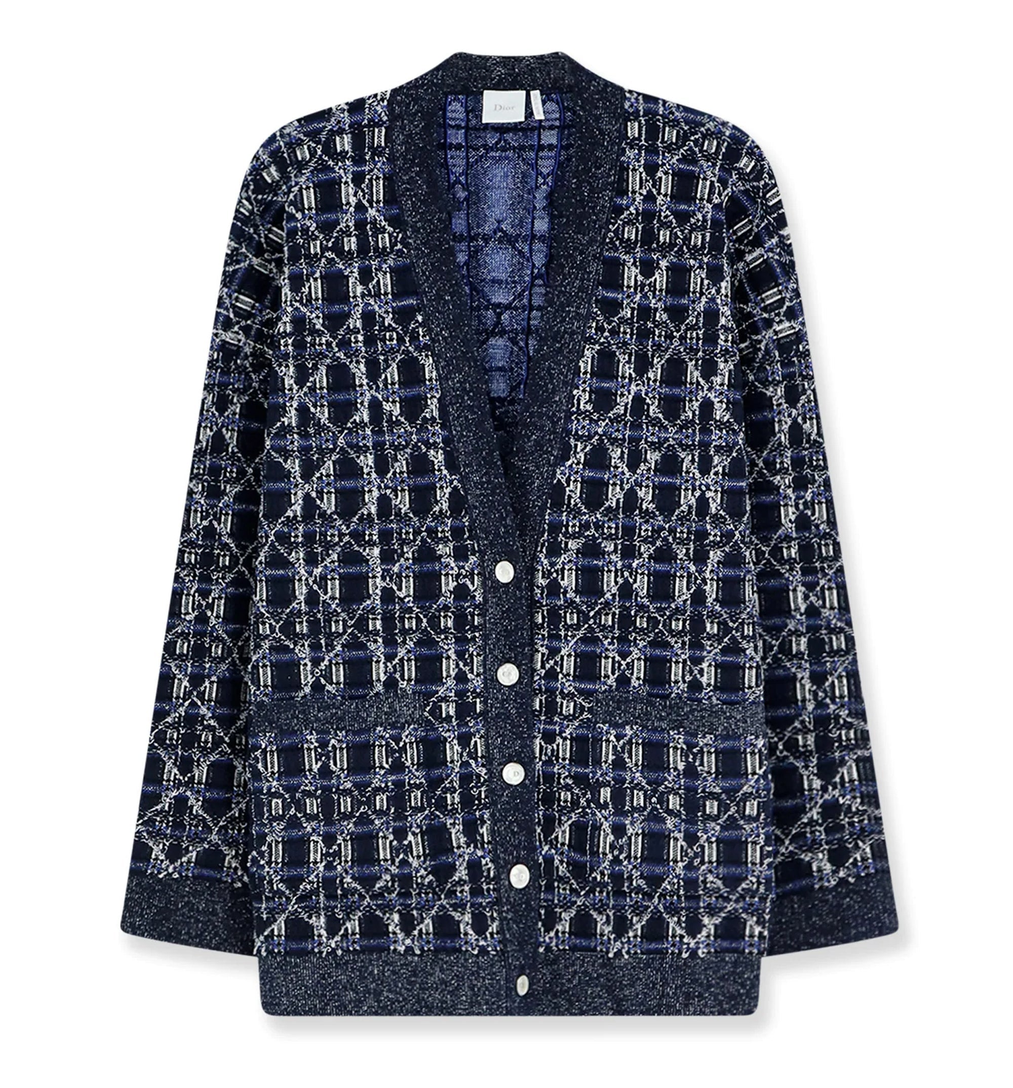 Cannage Oversize Cardigan