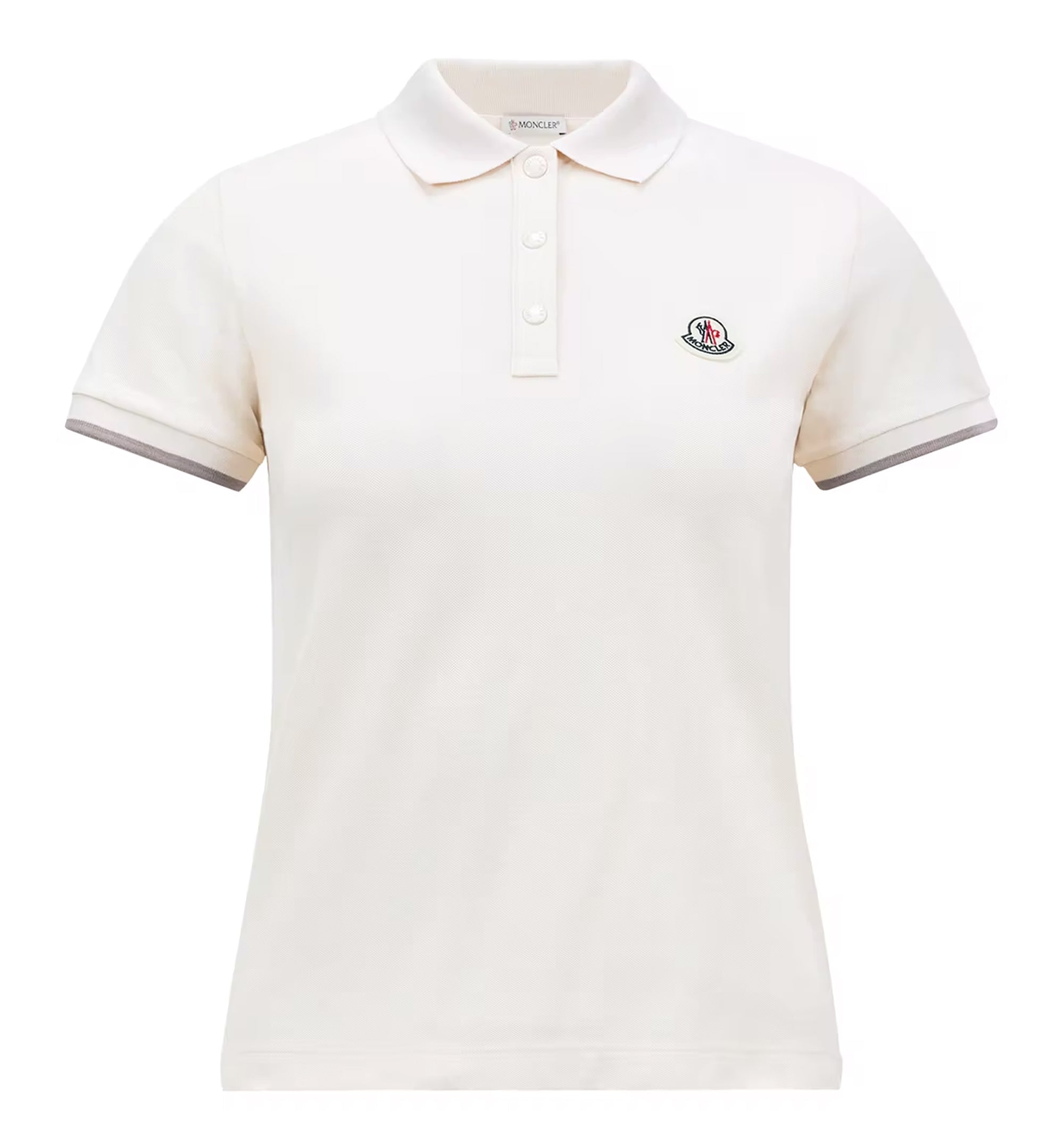 Logo Patch Cotton Piquet Polo Shirt