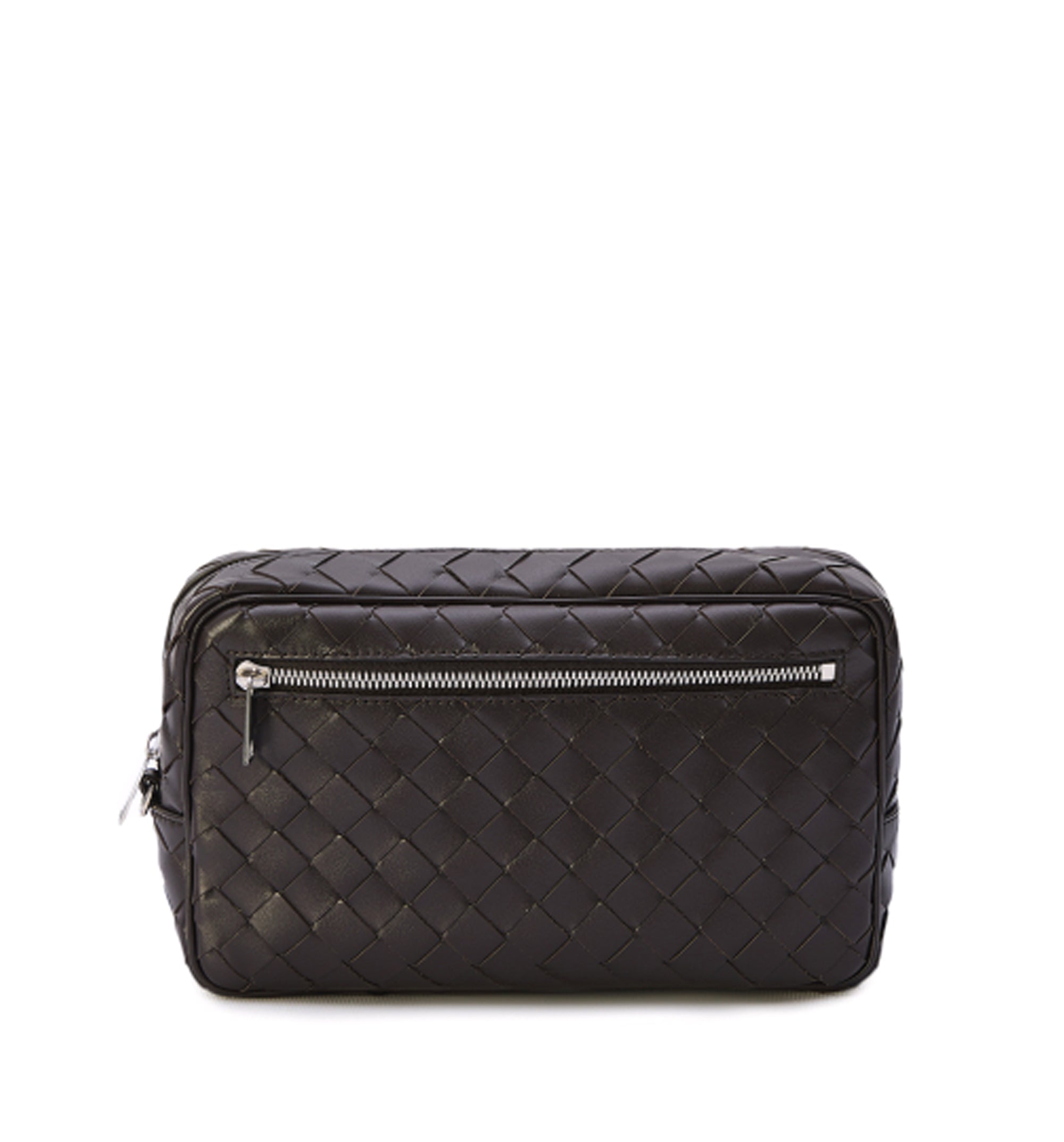 Intrecciato Pouch With Wristlet