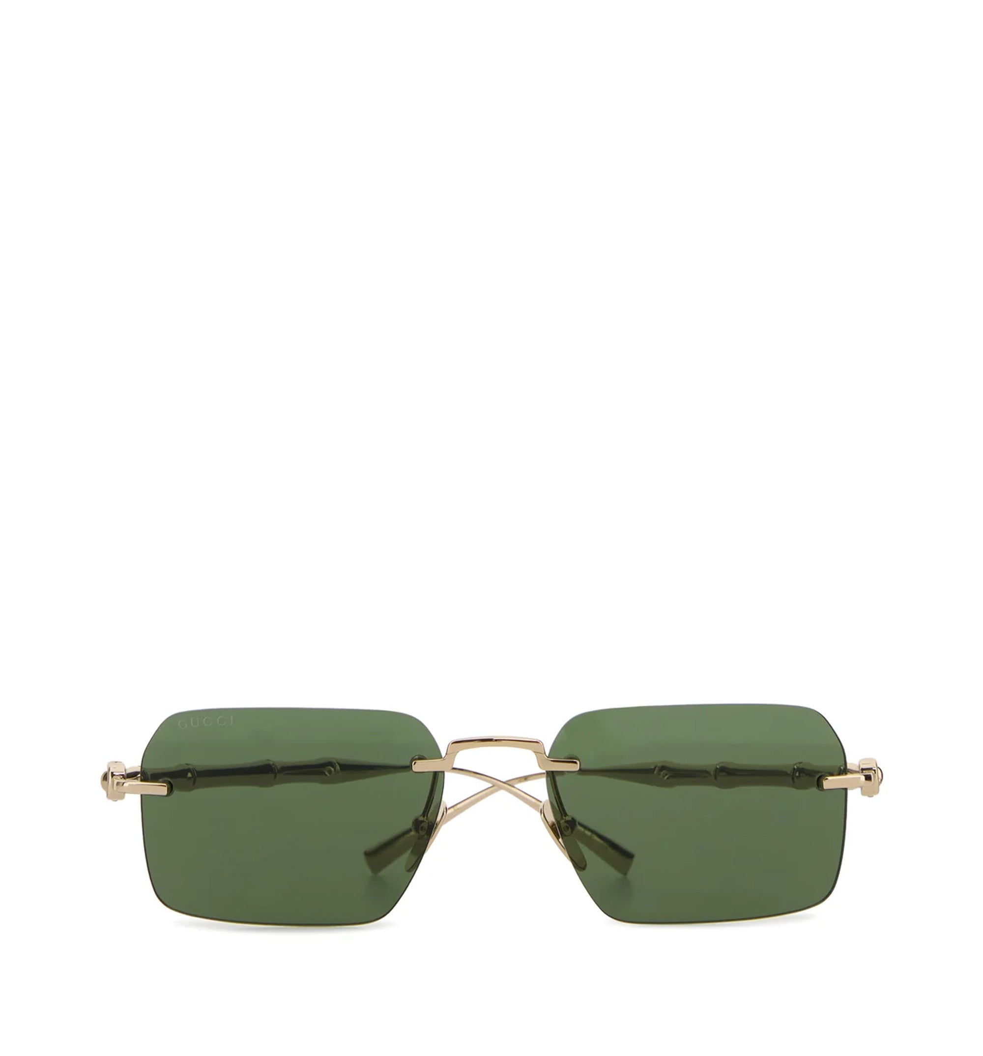 Frameless Rectangular Sunglasses