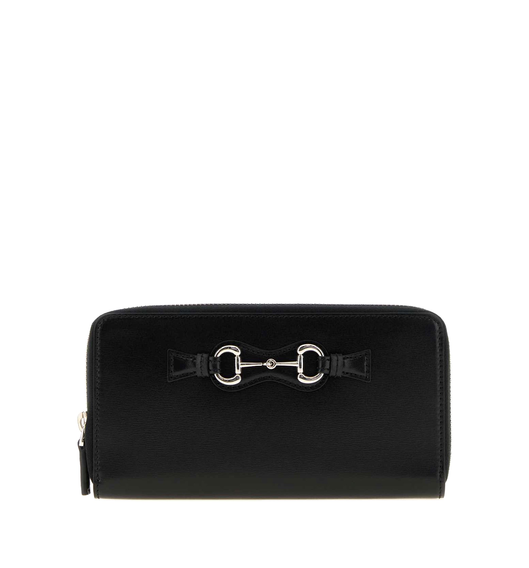 Zip around wallet with Horsebit