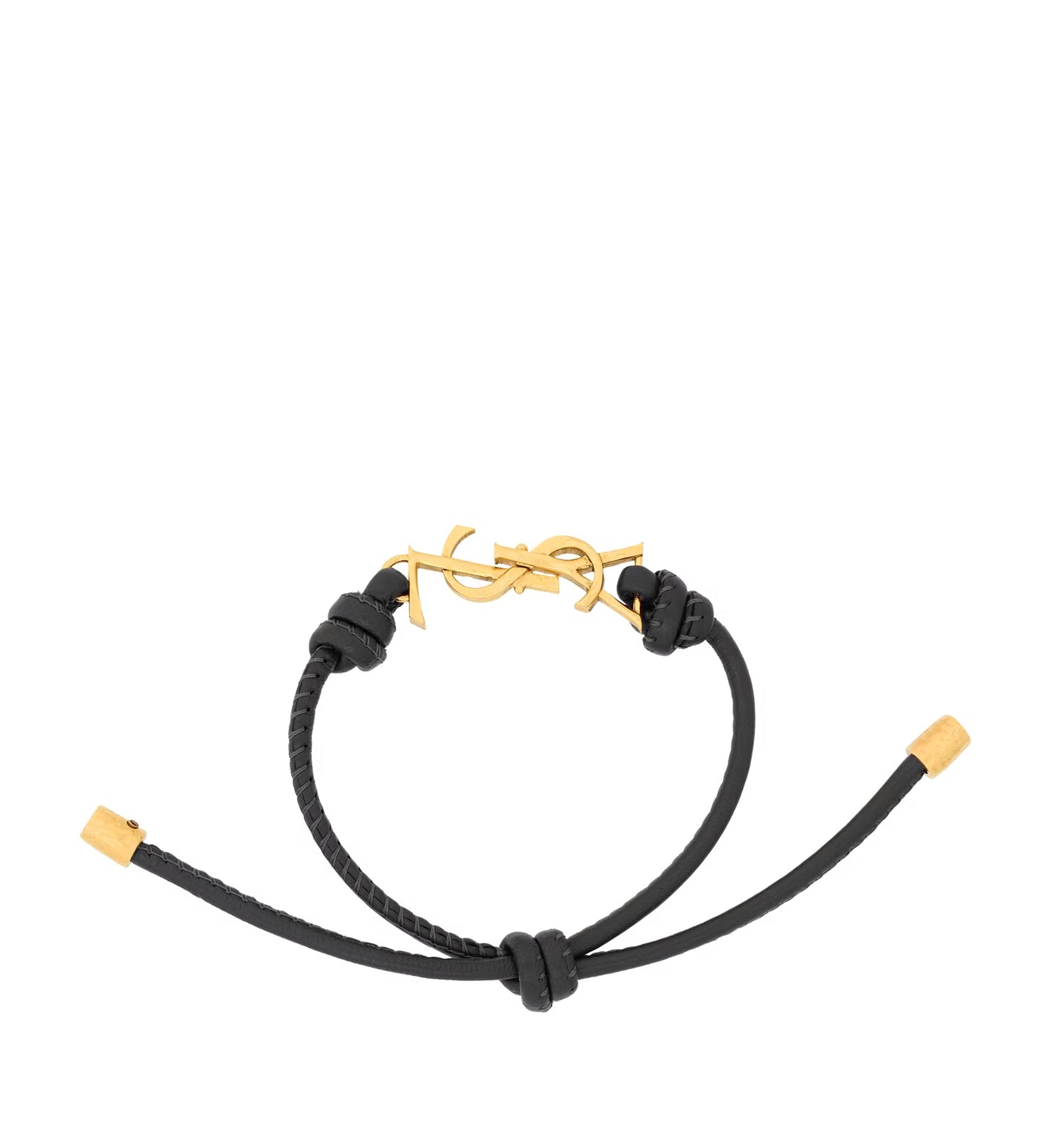 Cassandre Cord Bracelet In Leather