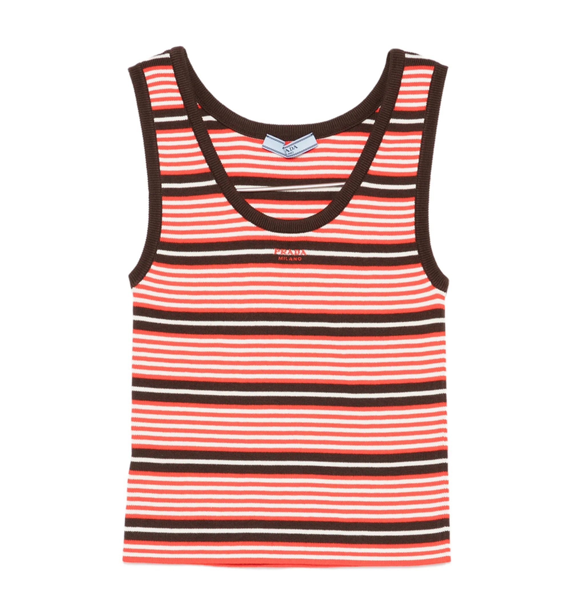 Cotton knit tank top