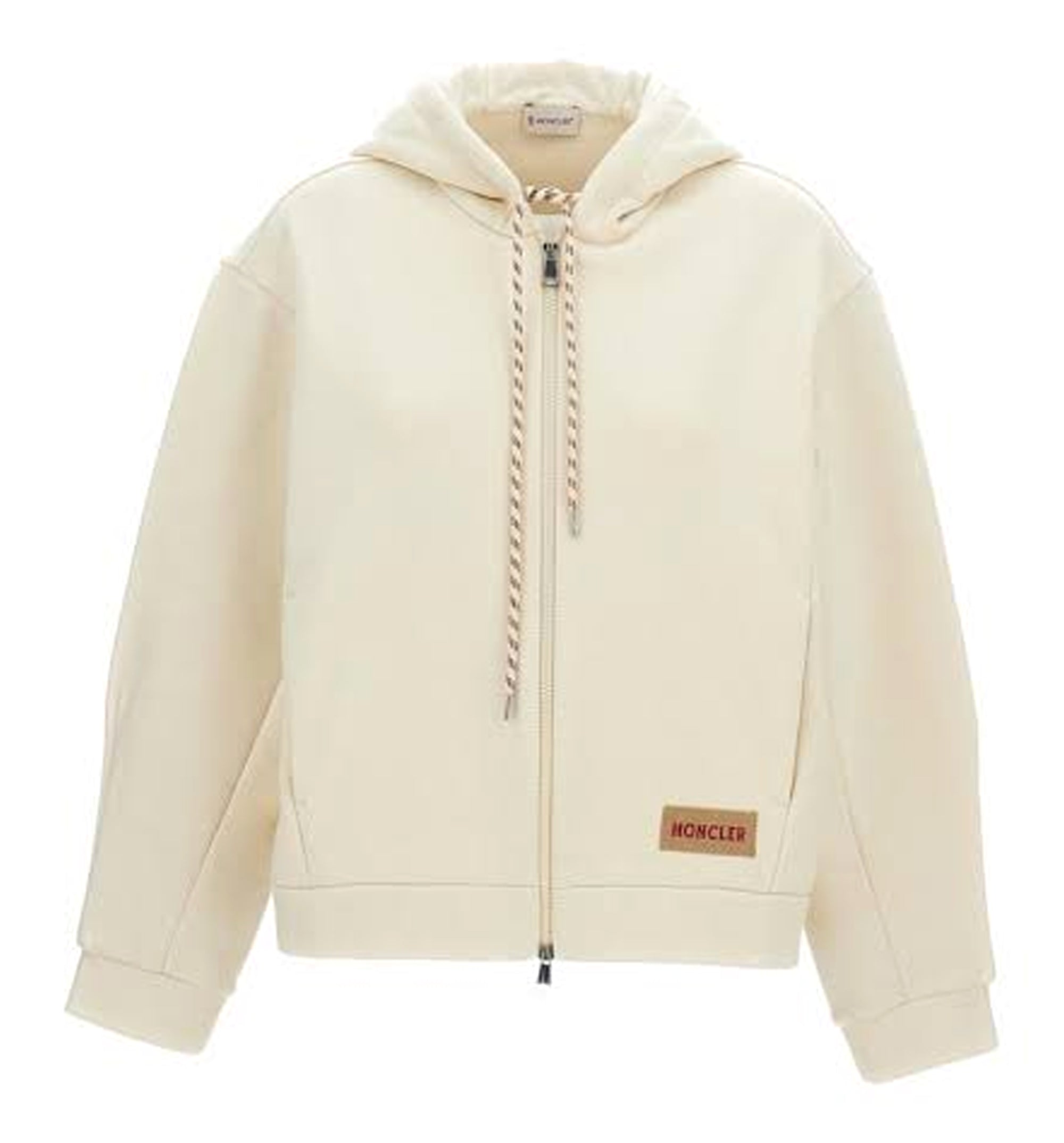 Logo Hooded Zip-Up Sweatshirt