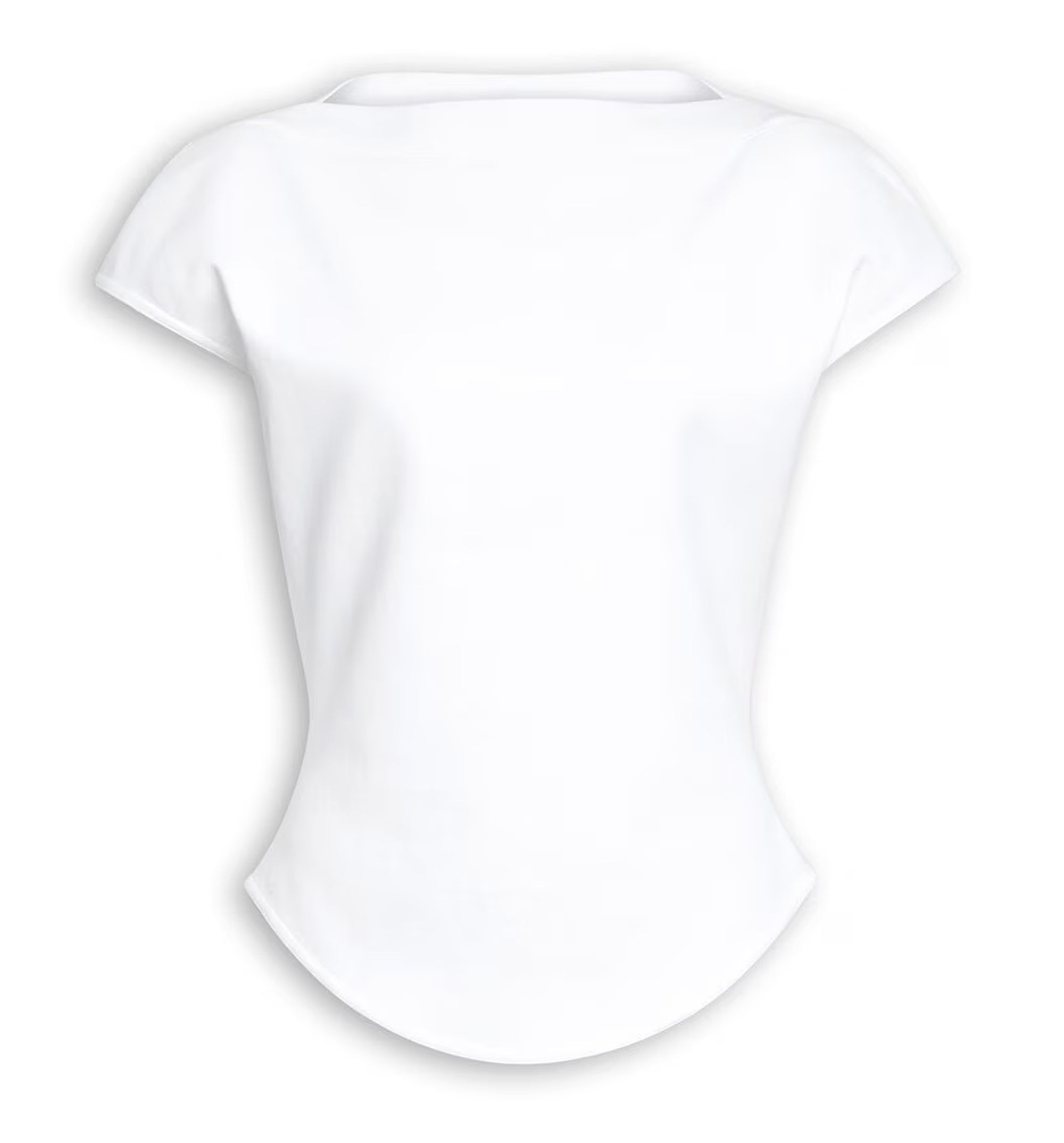 Cap Cotton Blend T-Shirt