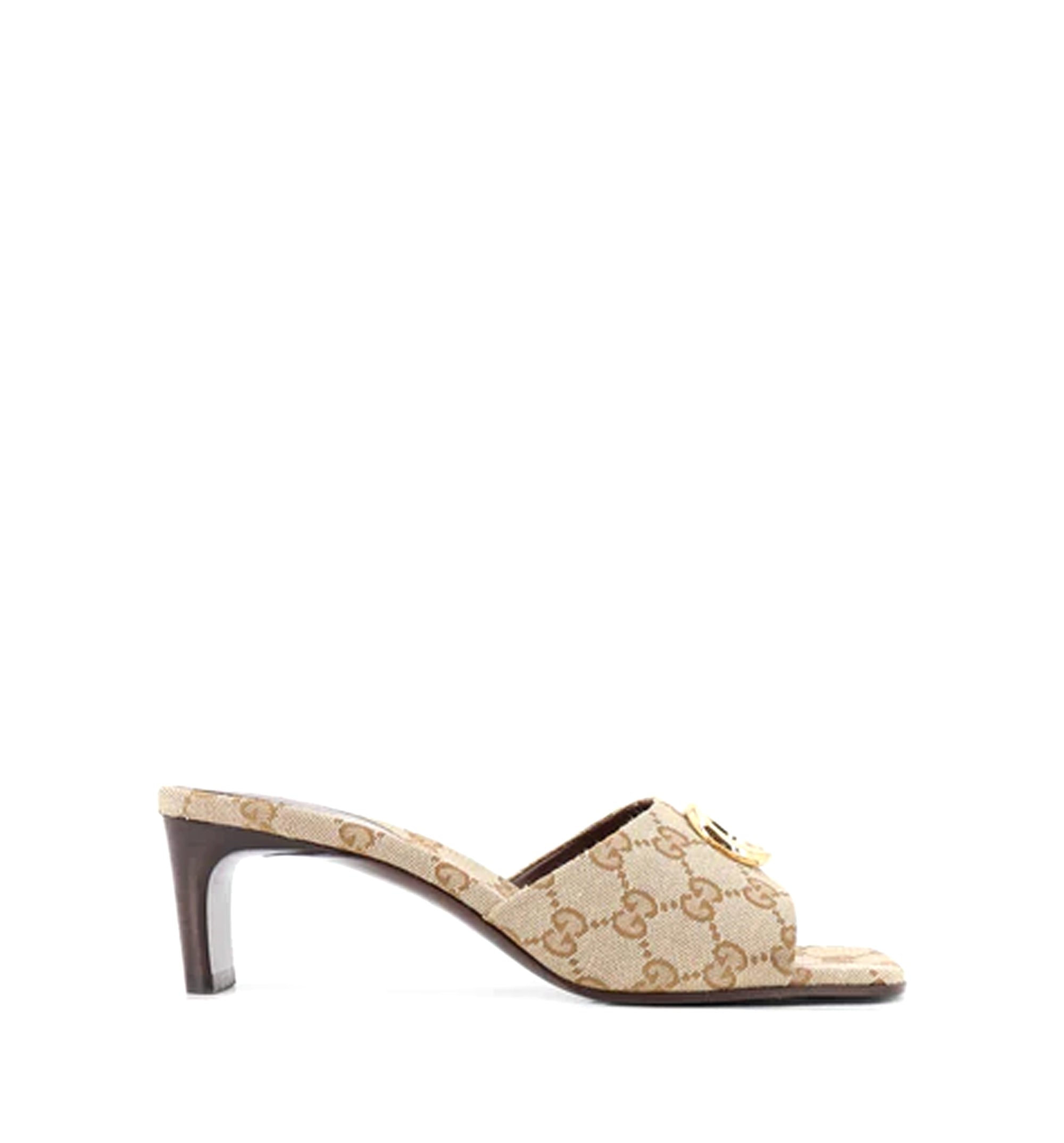 Women's slide sandal with Double G