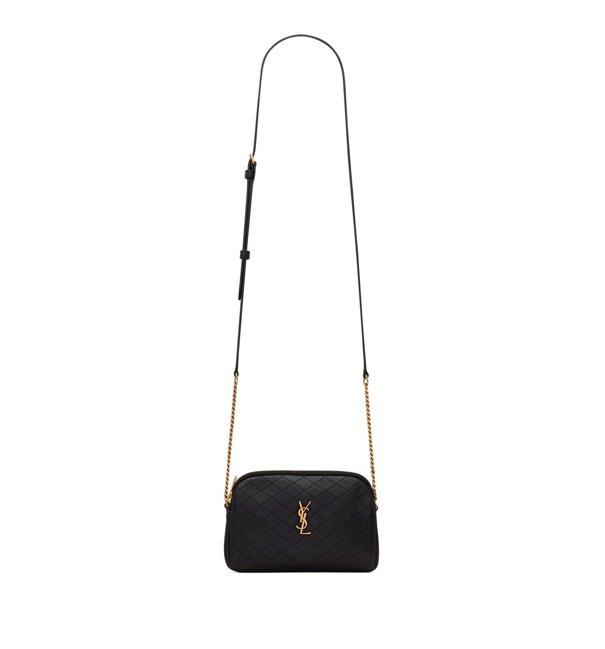 Gaby Zippered Pouch In Lambskin