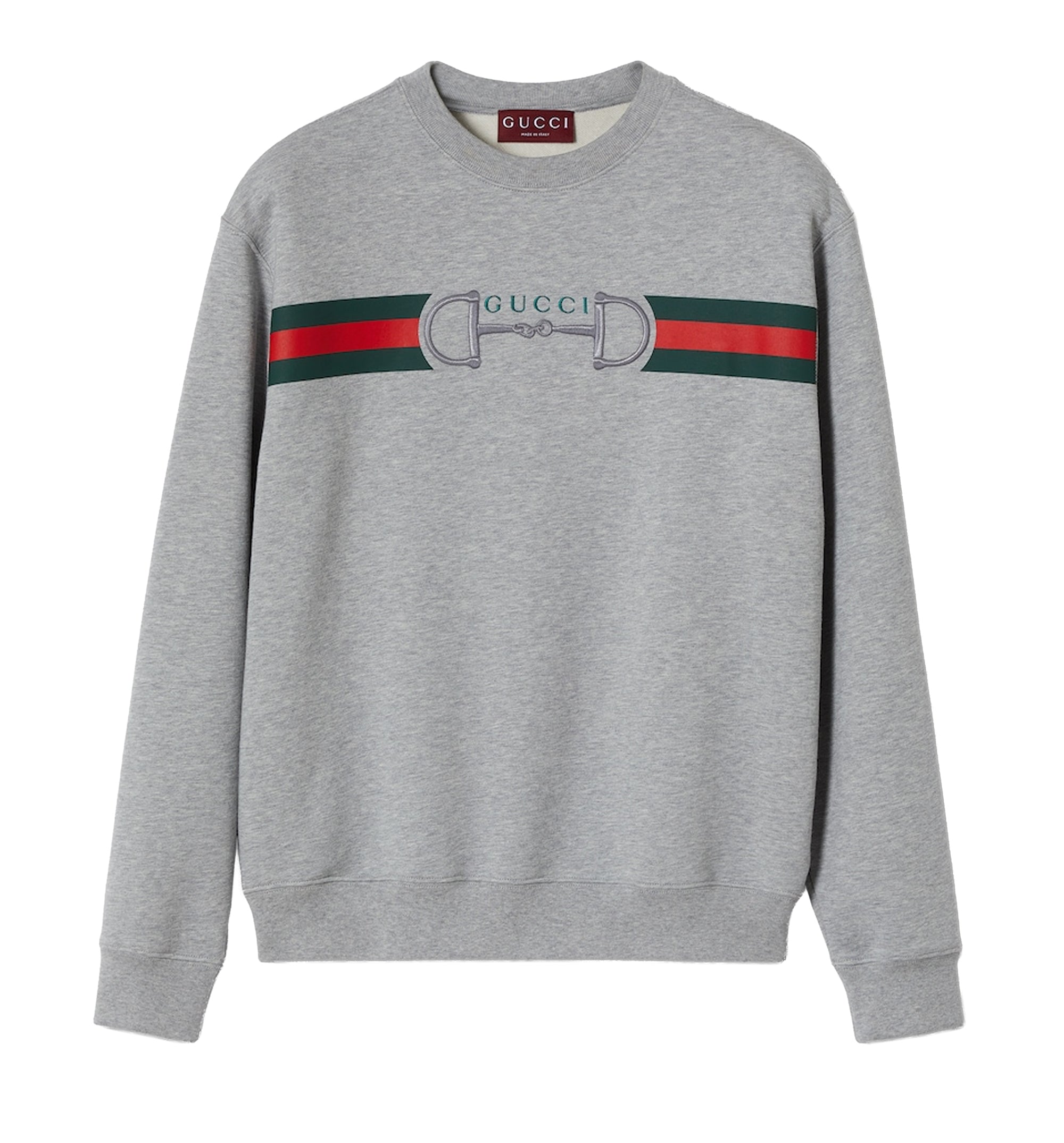 Cotton Jersey Sweatshirt With Print