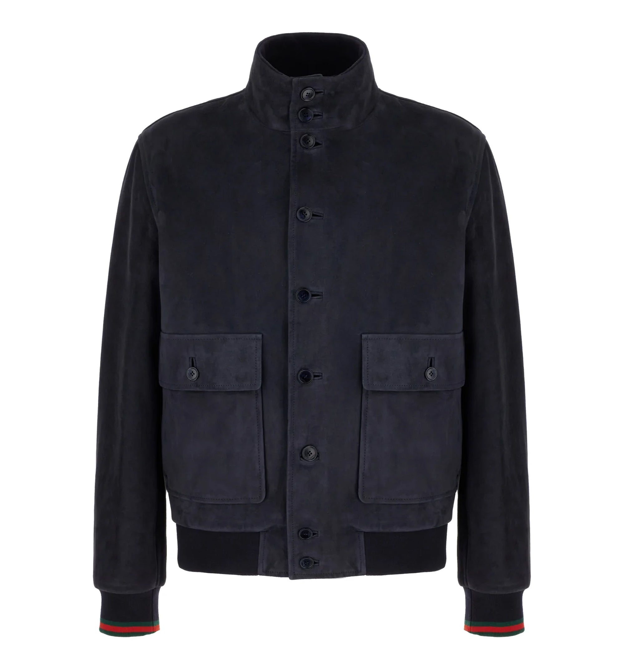 Suede Bomber Jacket