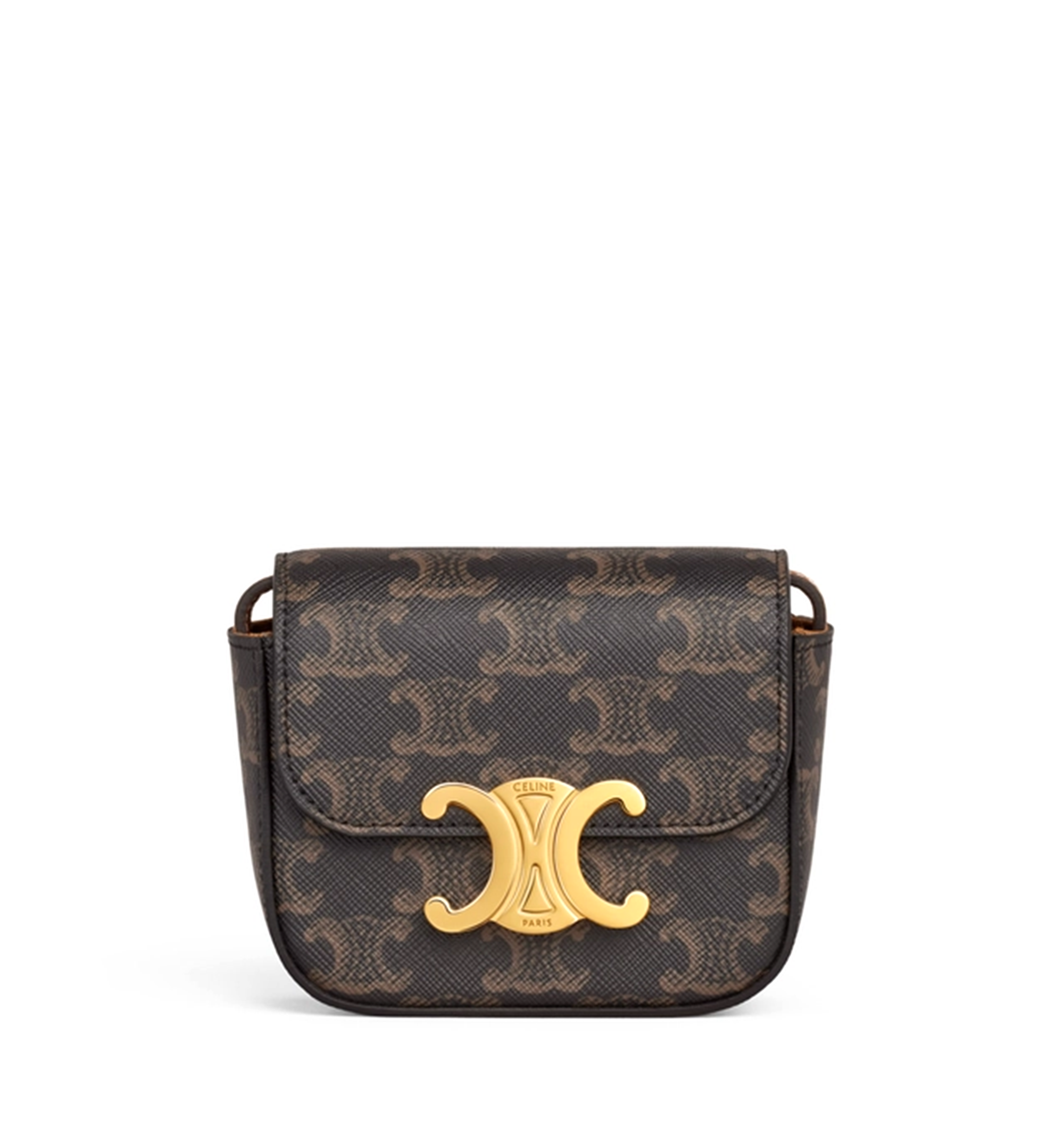 Mini Claude in Triomphe Canvas and Calfskin