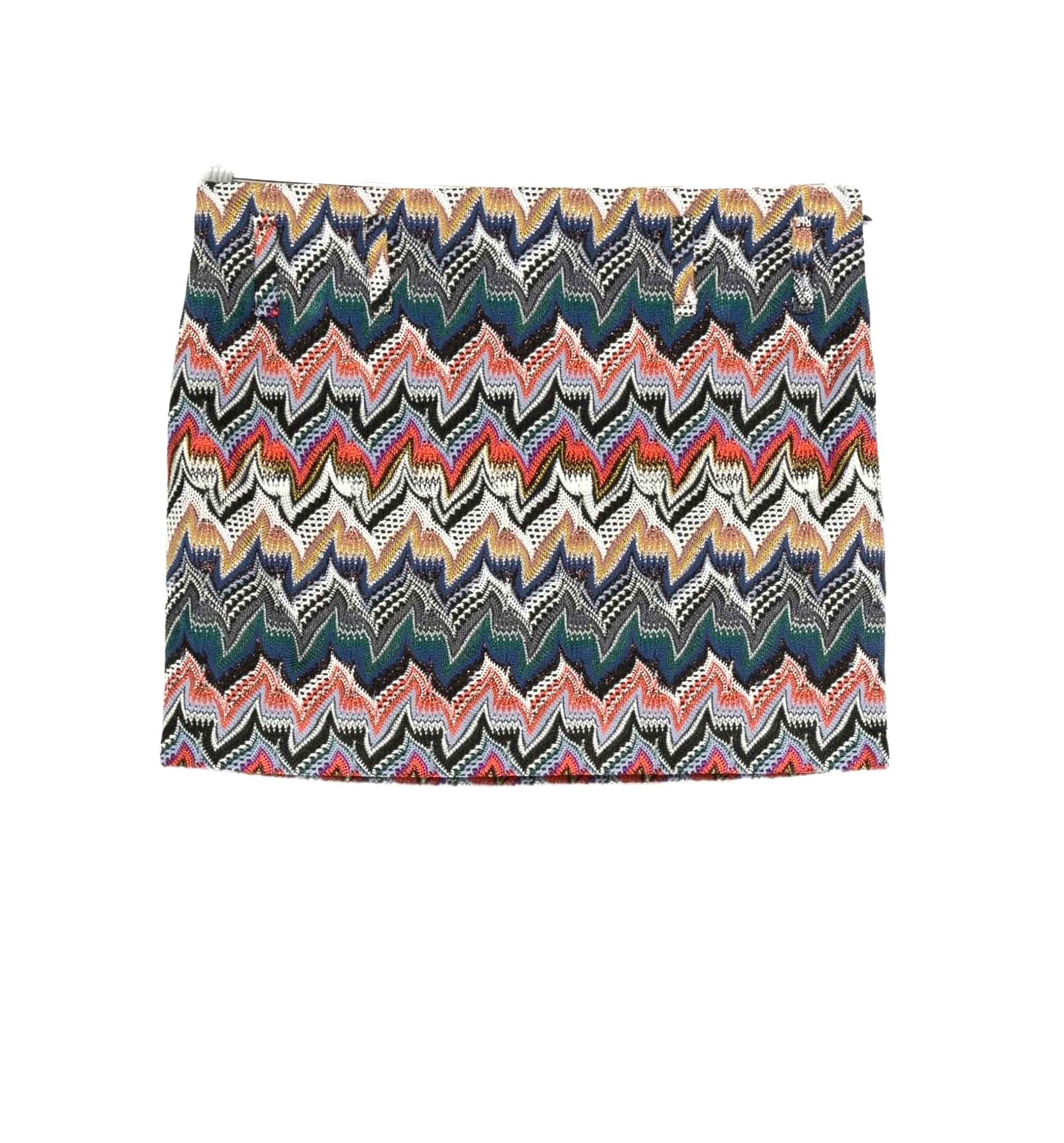 Mini Skirt In Embroidered Lace