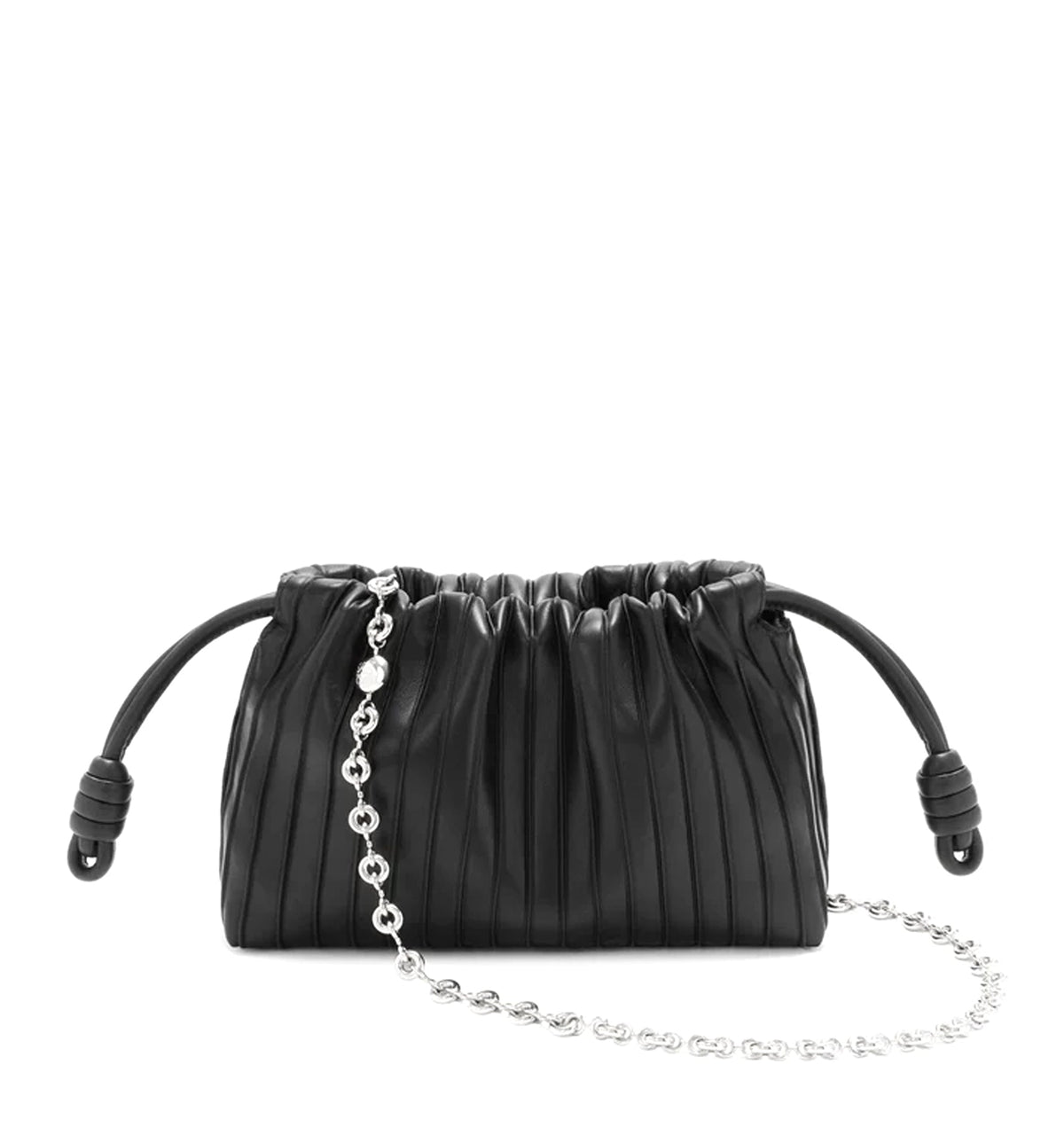 Mini Flamenco Pleats purse in nappa lambskin