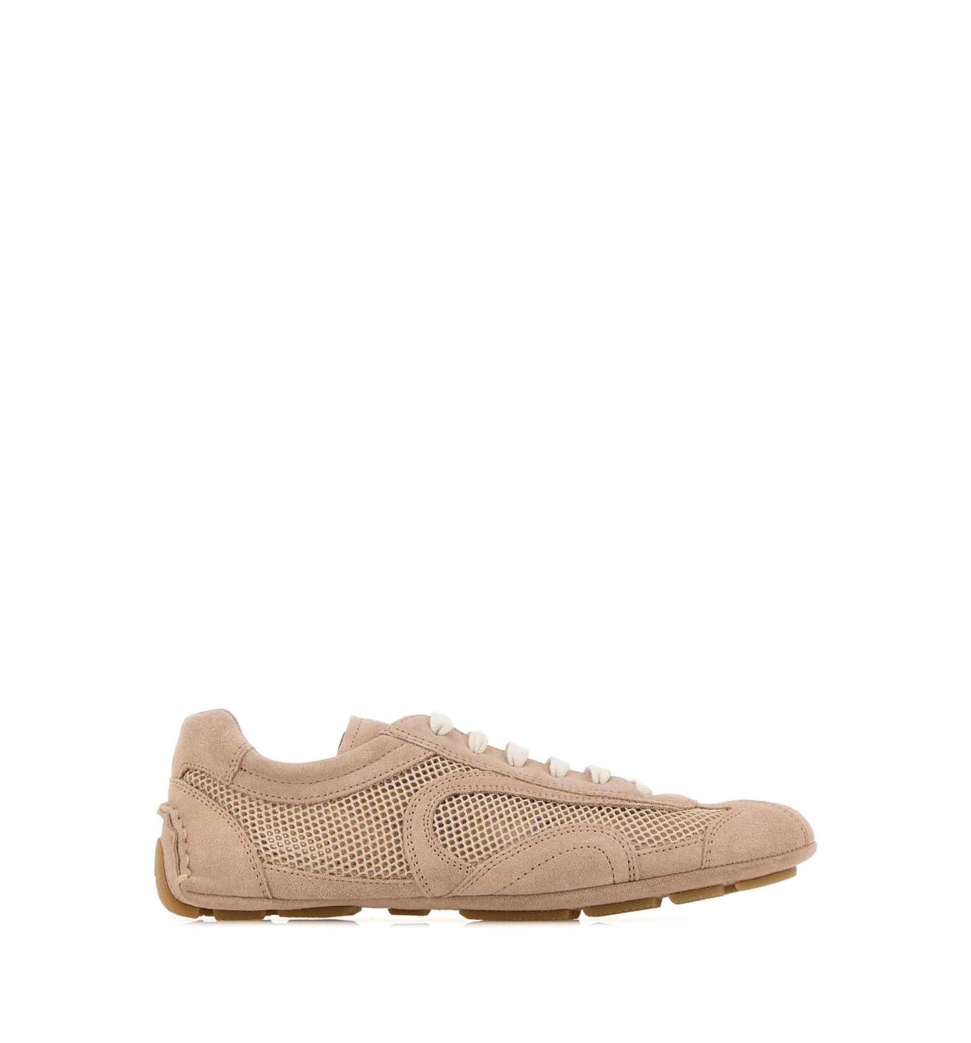 Montecarlo Suede and Mesh Sneakers