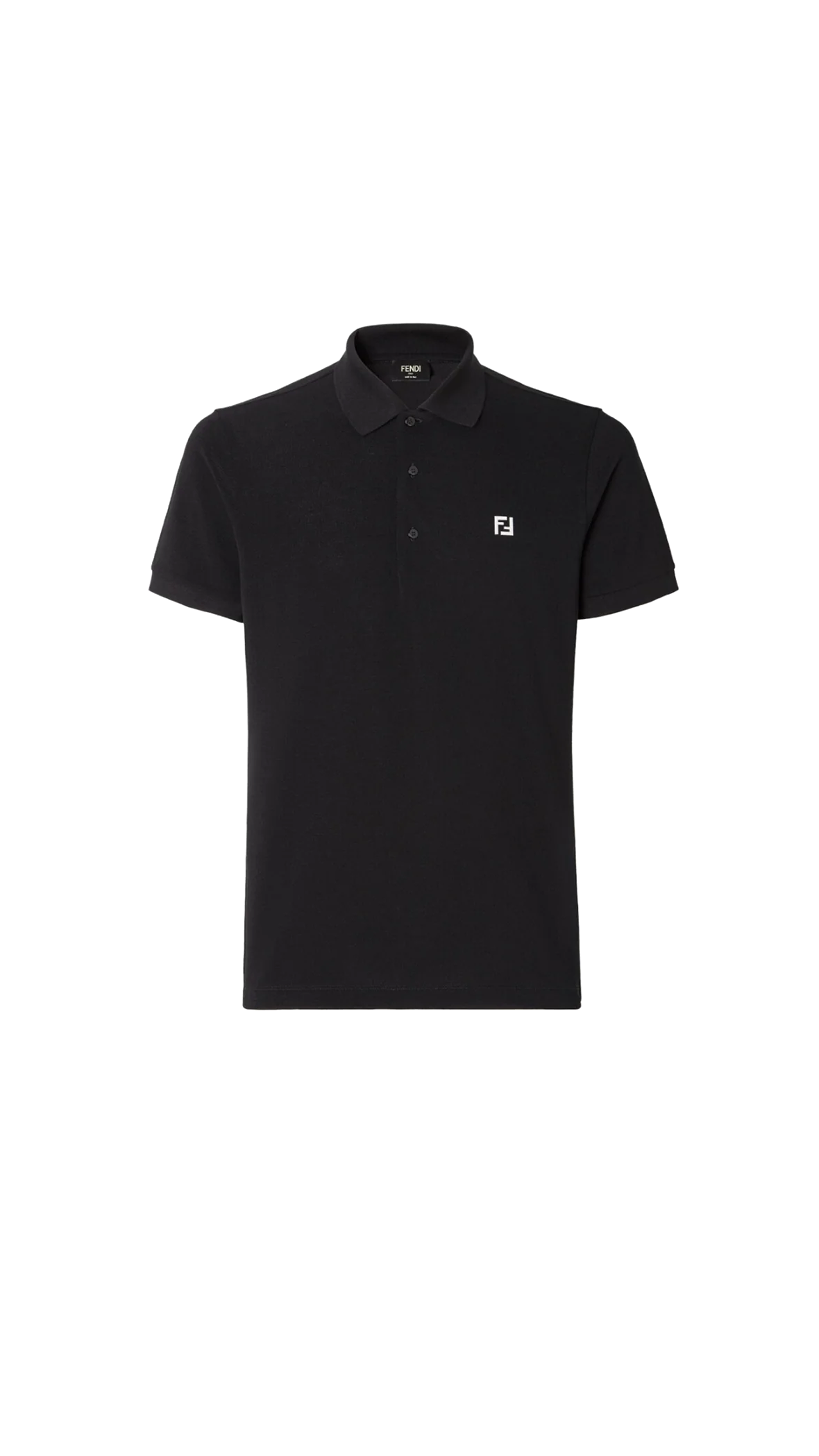Piquet Polo Shirt - Black