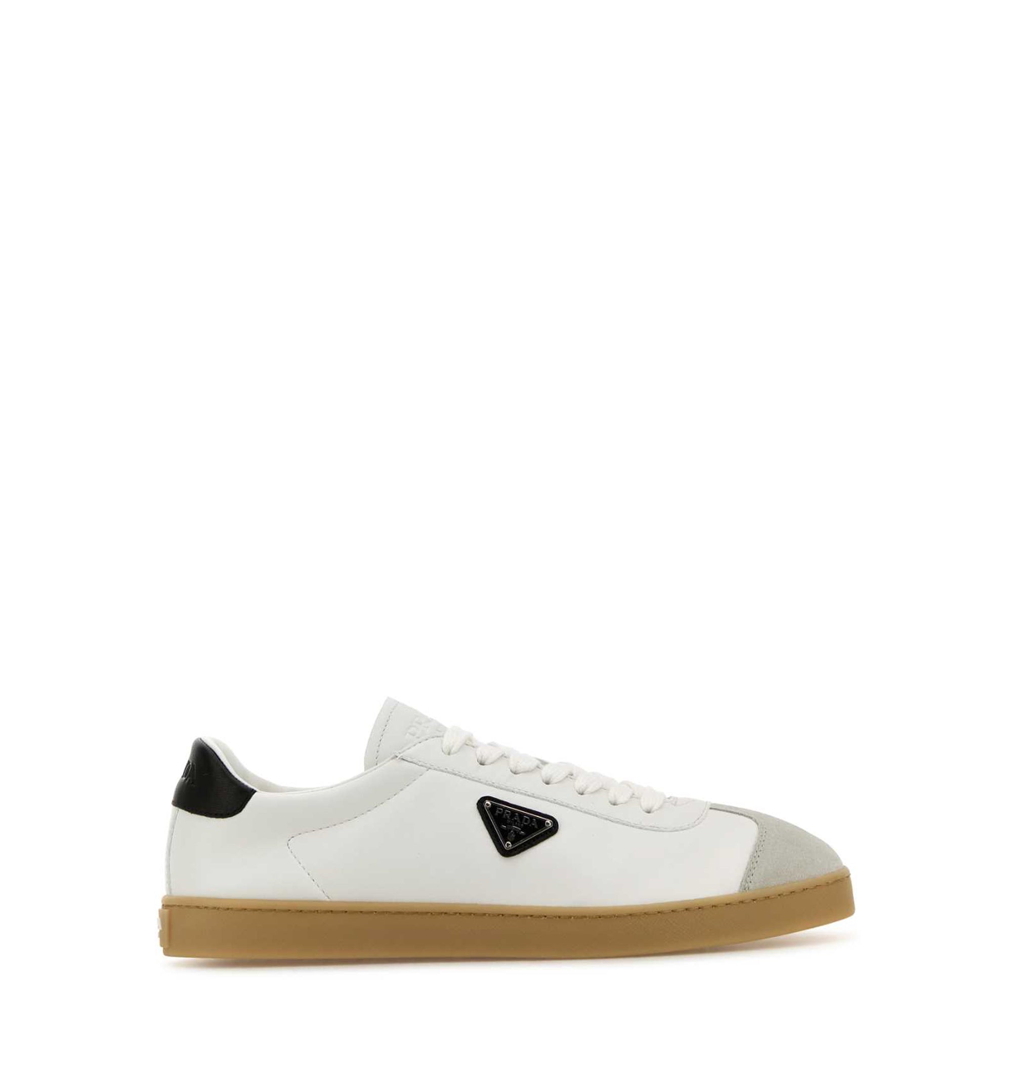 Lane Nappa Leather And Suede Sneakers