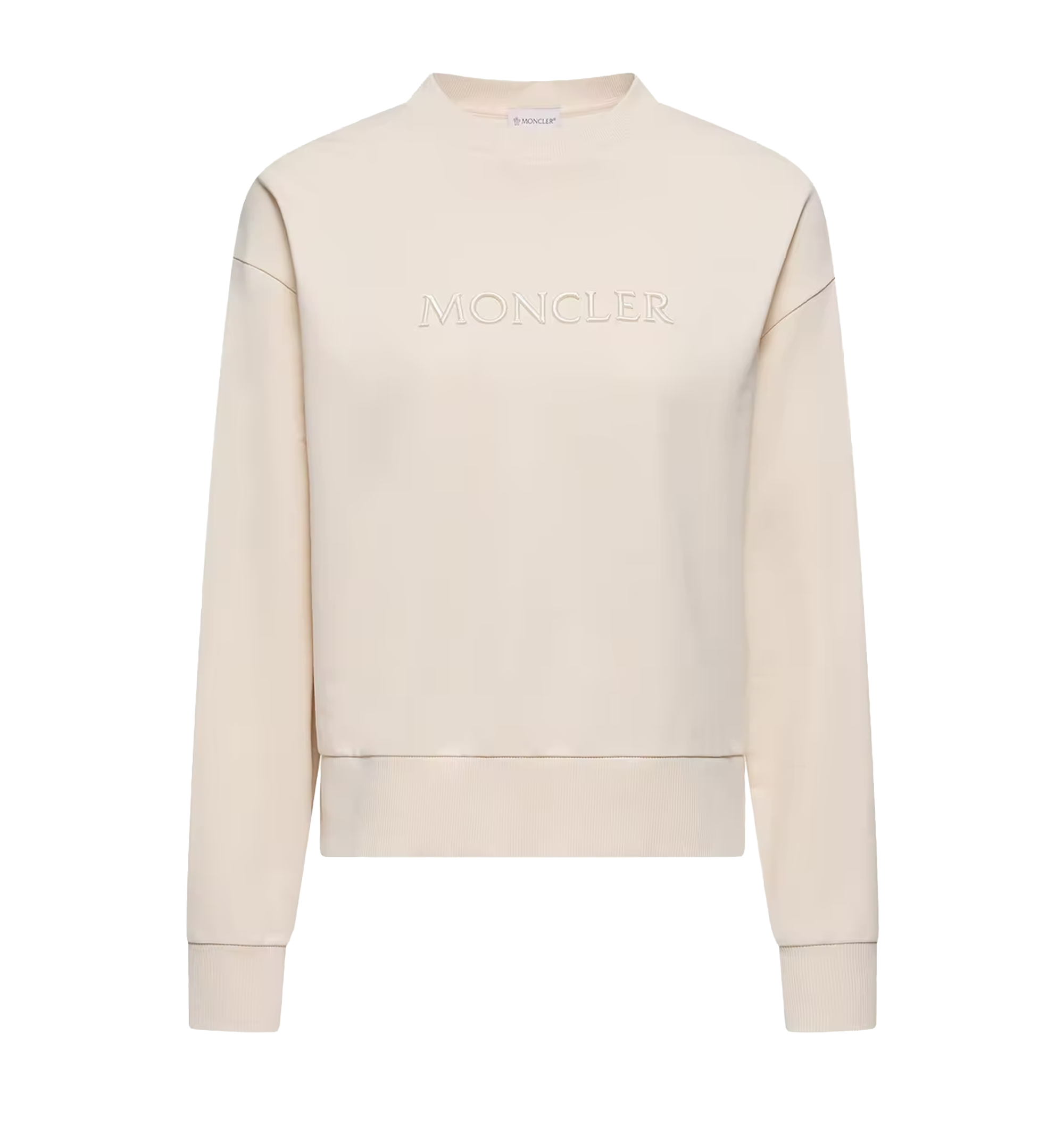 Embroidered Logo Cotton Sweatshirt