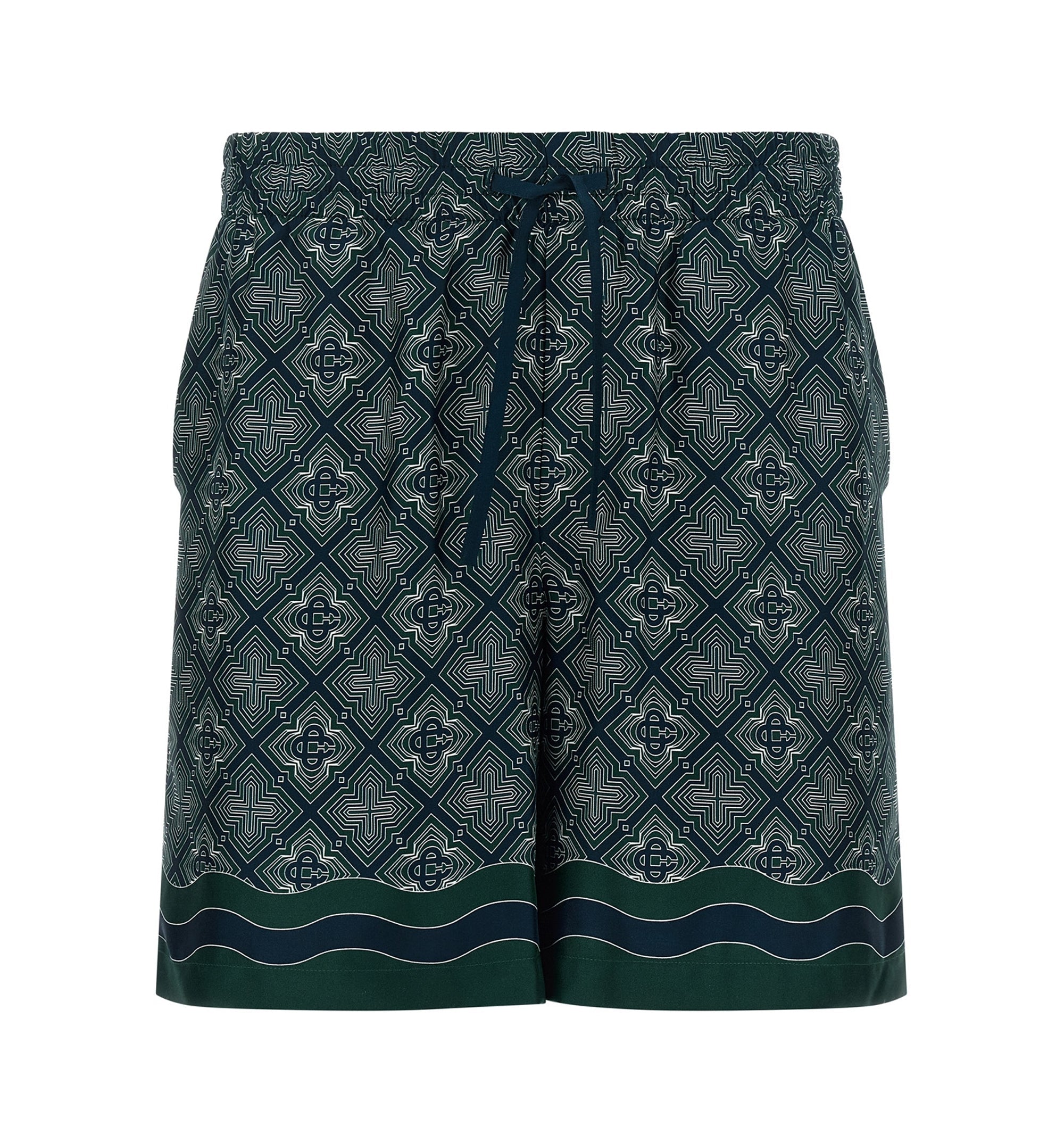 'Radiating Monogram' shorts