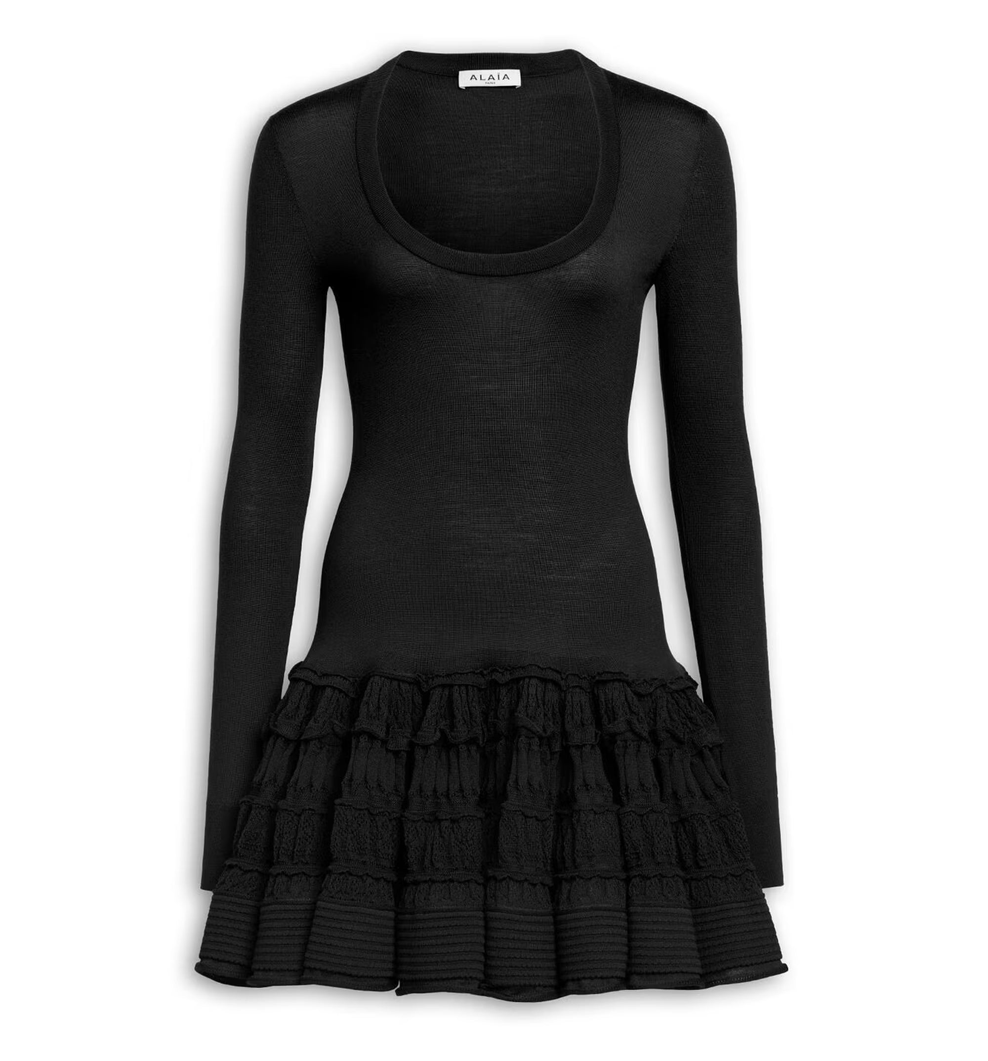 Wool Crinoline Dress