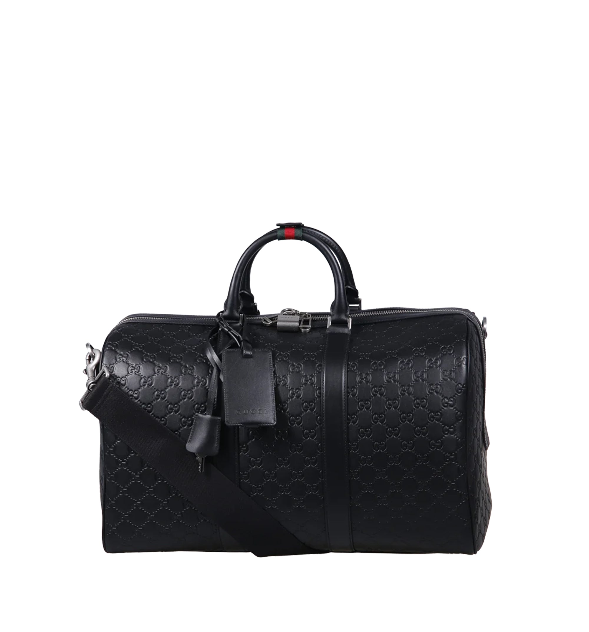 GG Emblem Medium Duffle Bag
