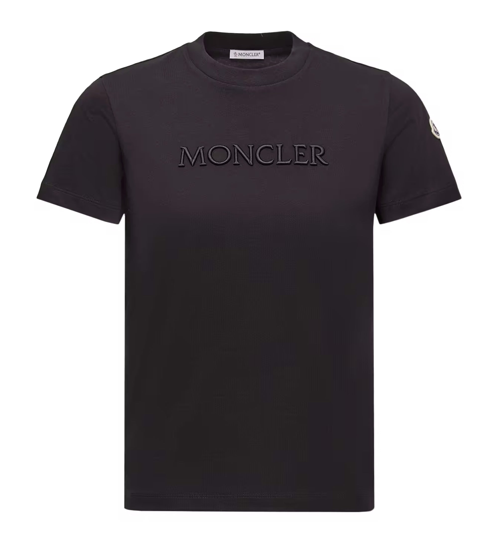 Embroidered Logo Cotton T-Shirt