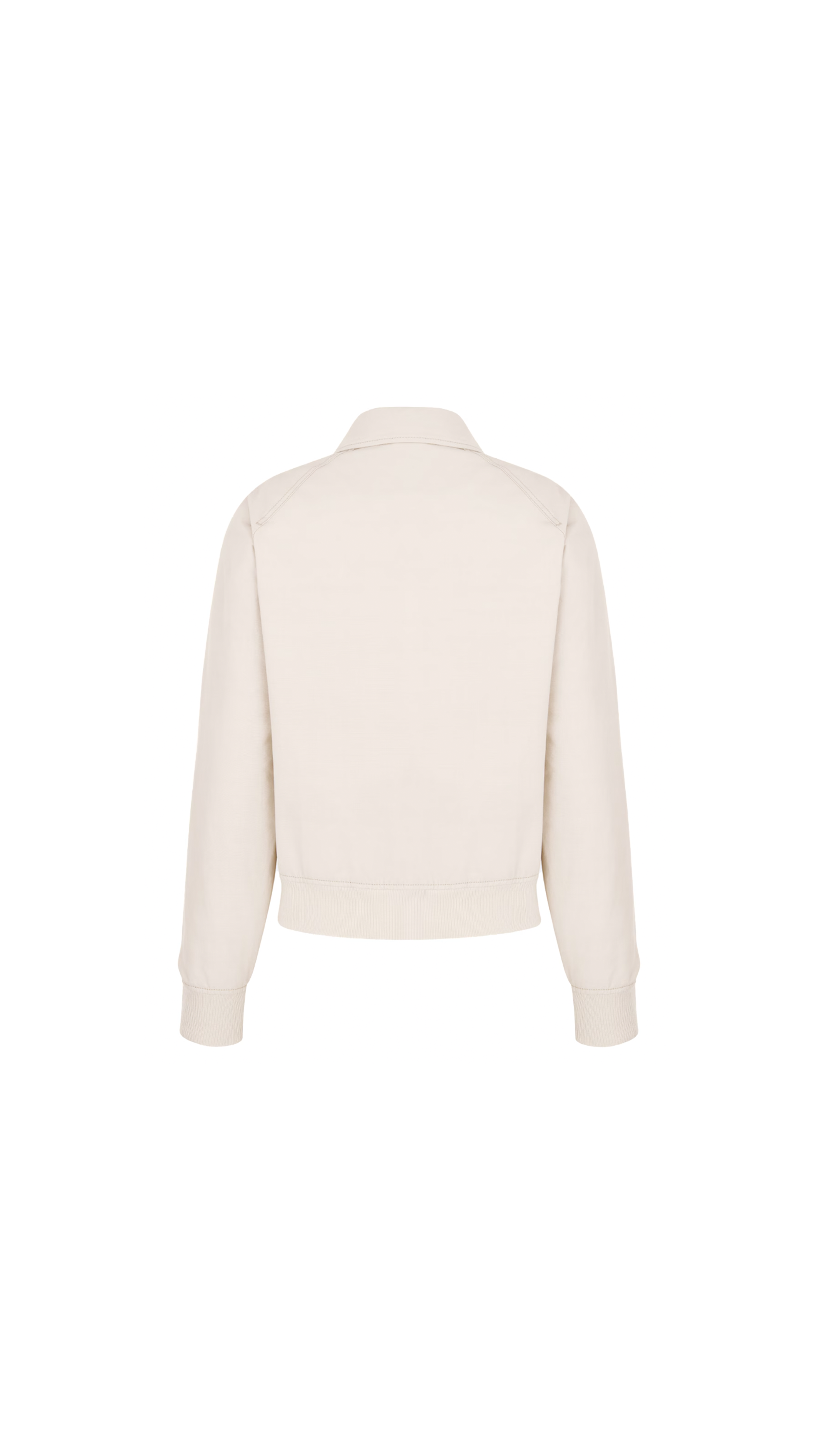 CD Heart Blouson Jacket - White
