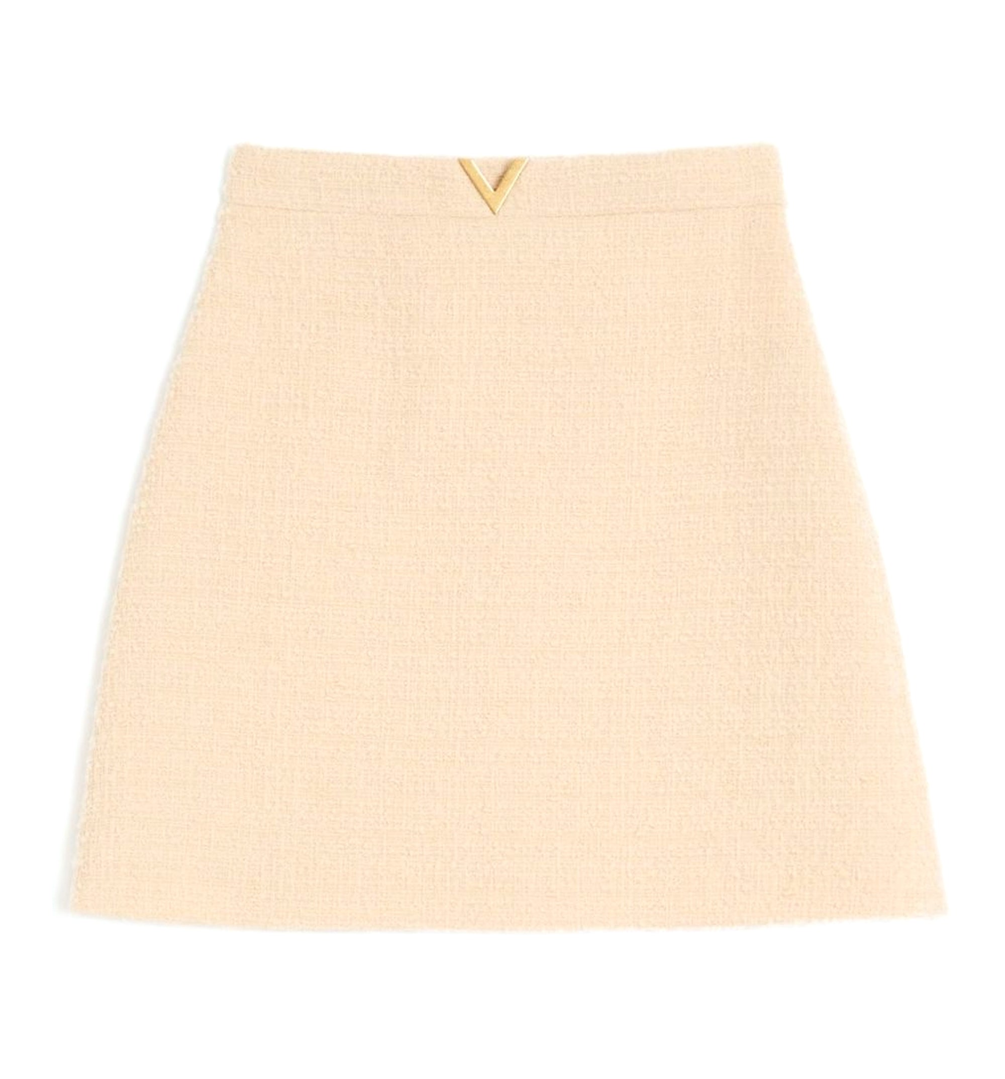 VLogo Signature Wool Skirt