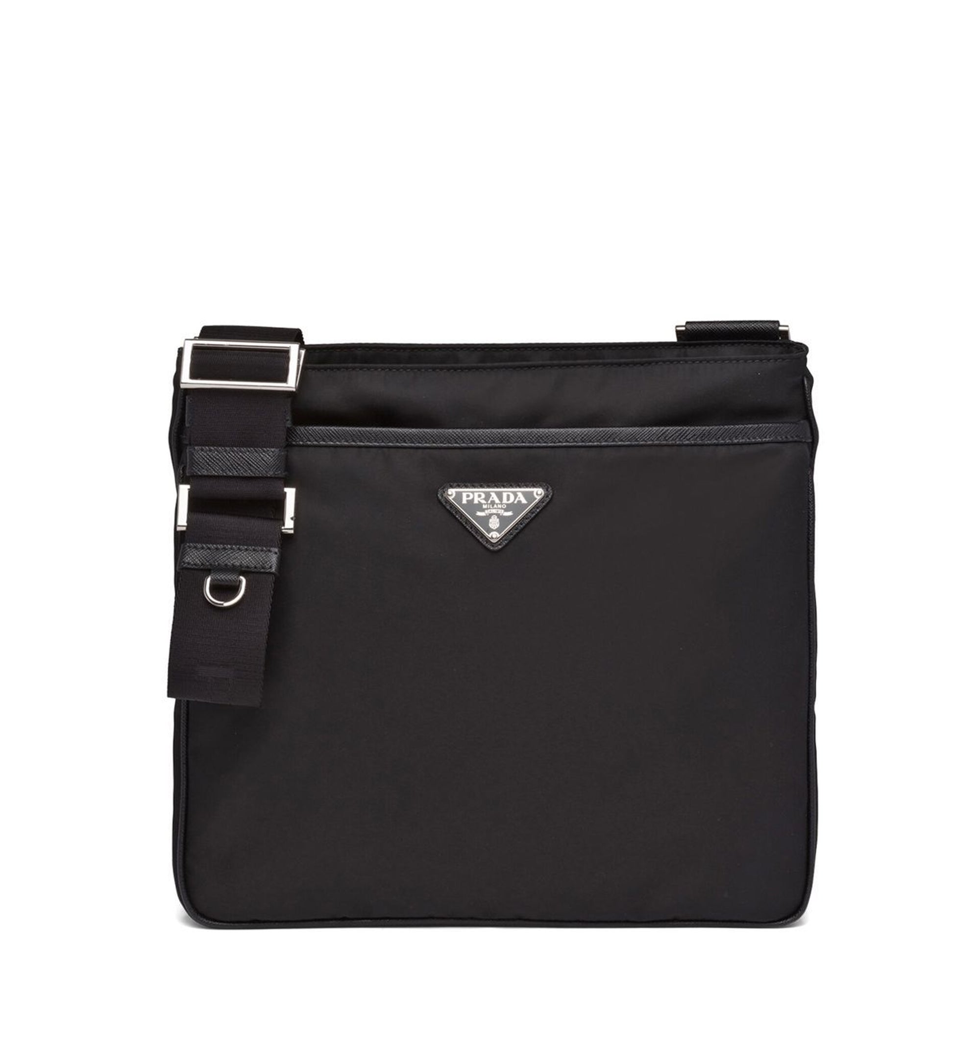 Re-Nylon And Saffiano Shoulder Bag