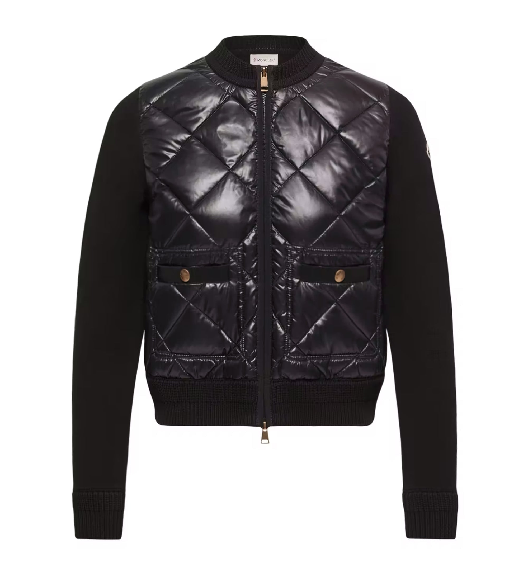 Cotton Padded Cardigan