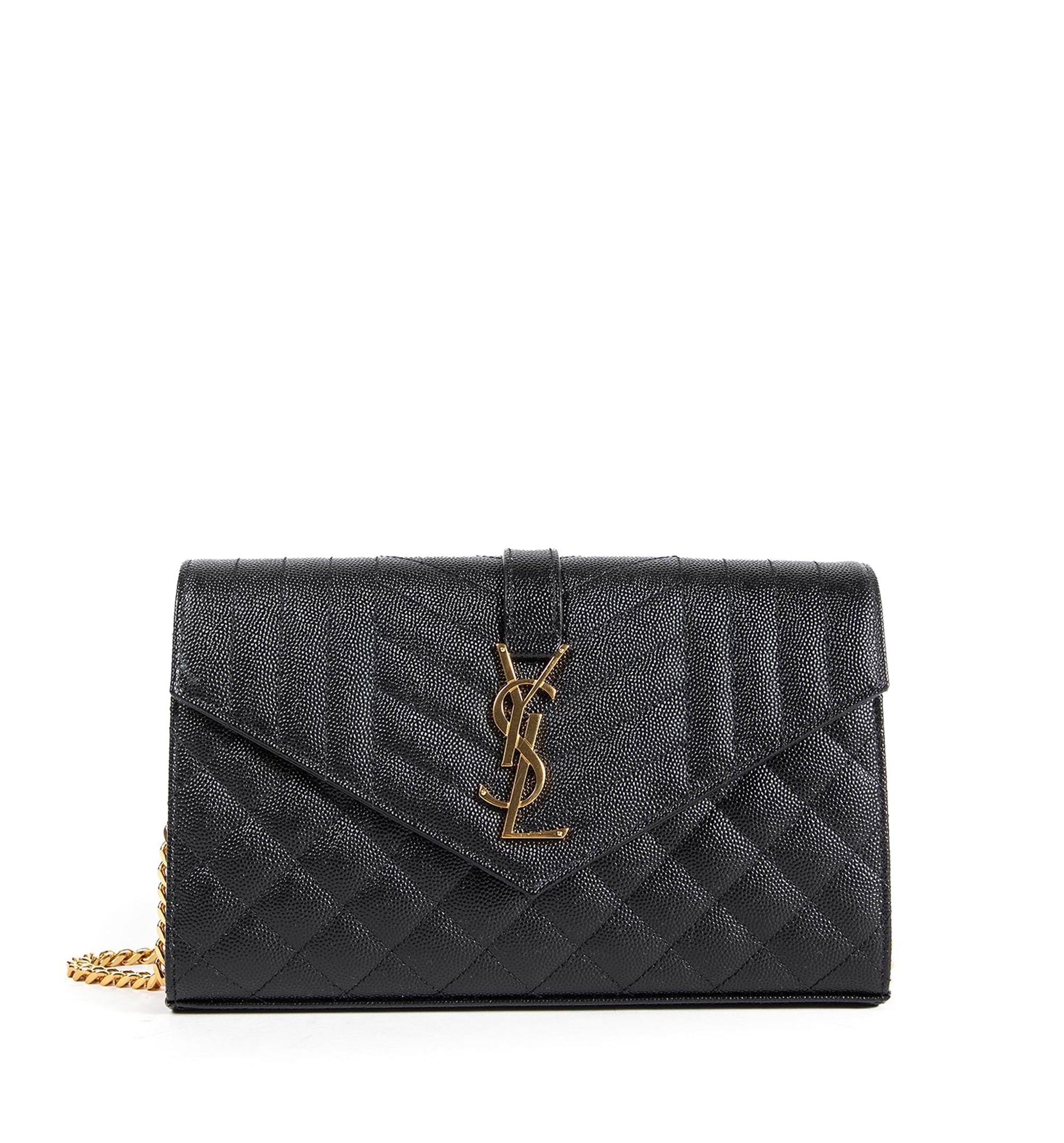Cassandre Chain Wallet in Quilted Leather