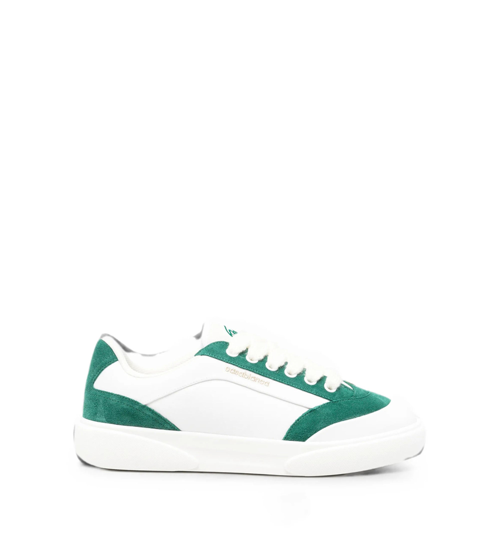 White & Green Del Mar Sneaker