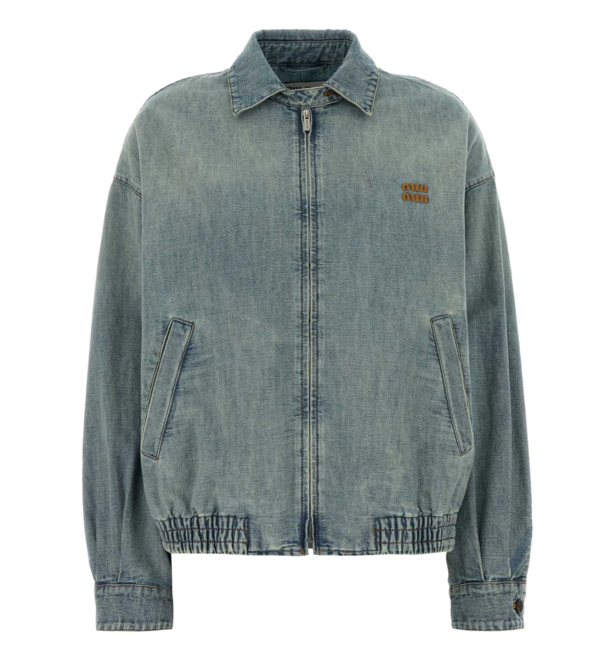 Chambray Blouson Jacket
