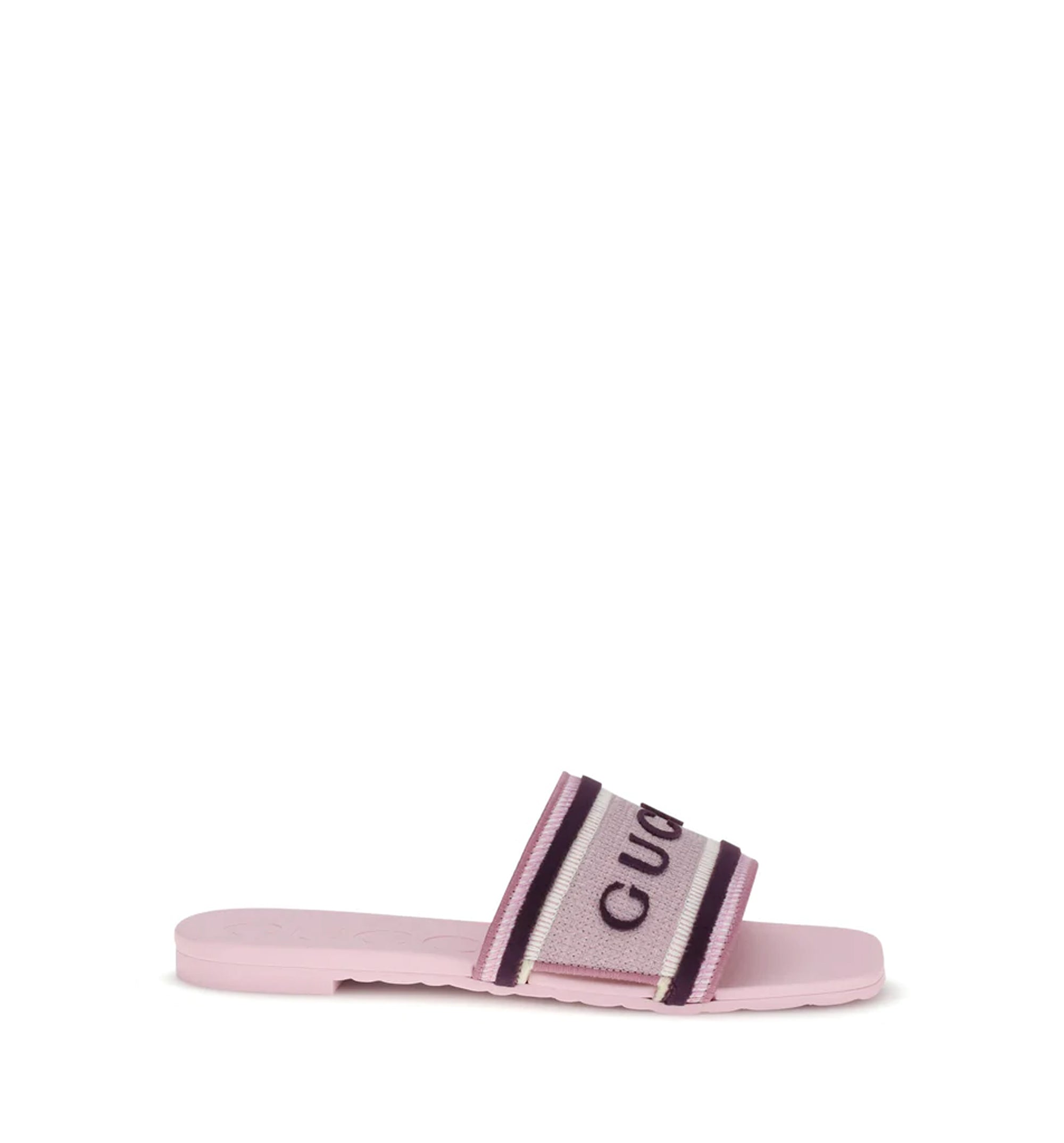 Logo Lettering Slide Sandals