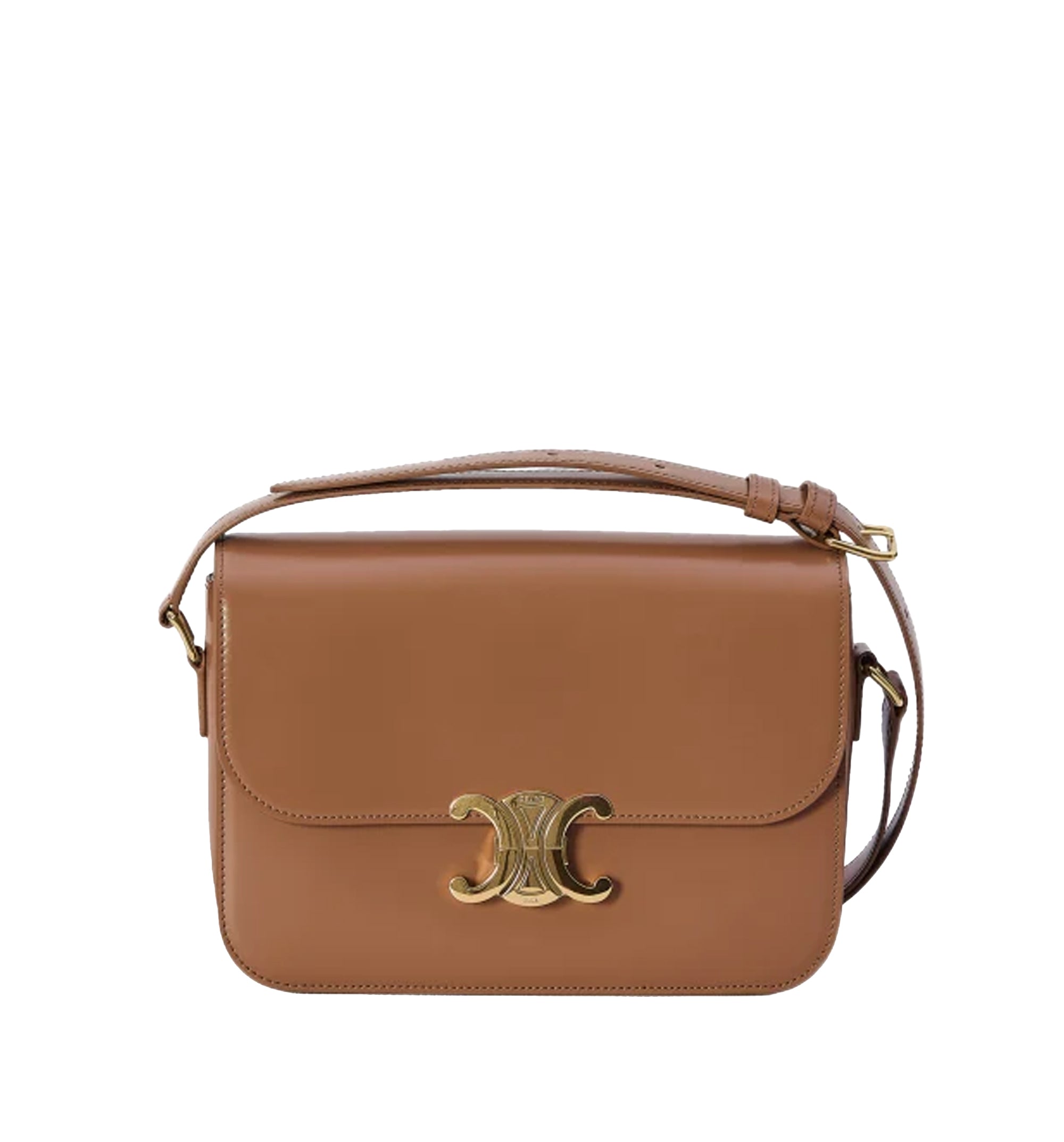 Classique Triomphe Bag in Shiny Calfskin