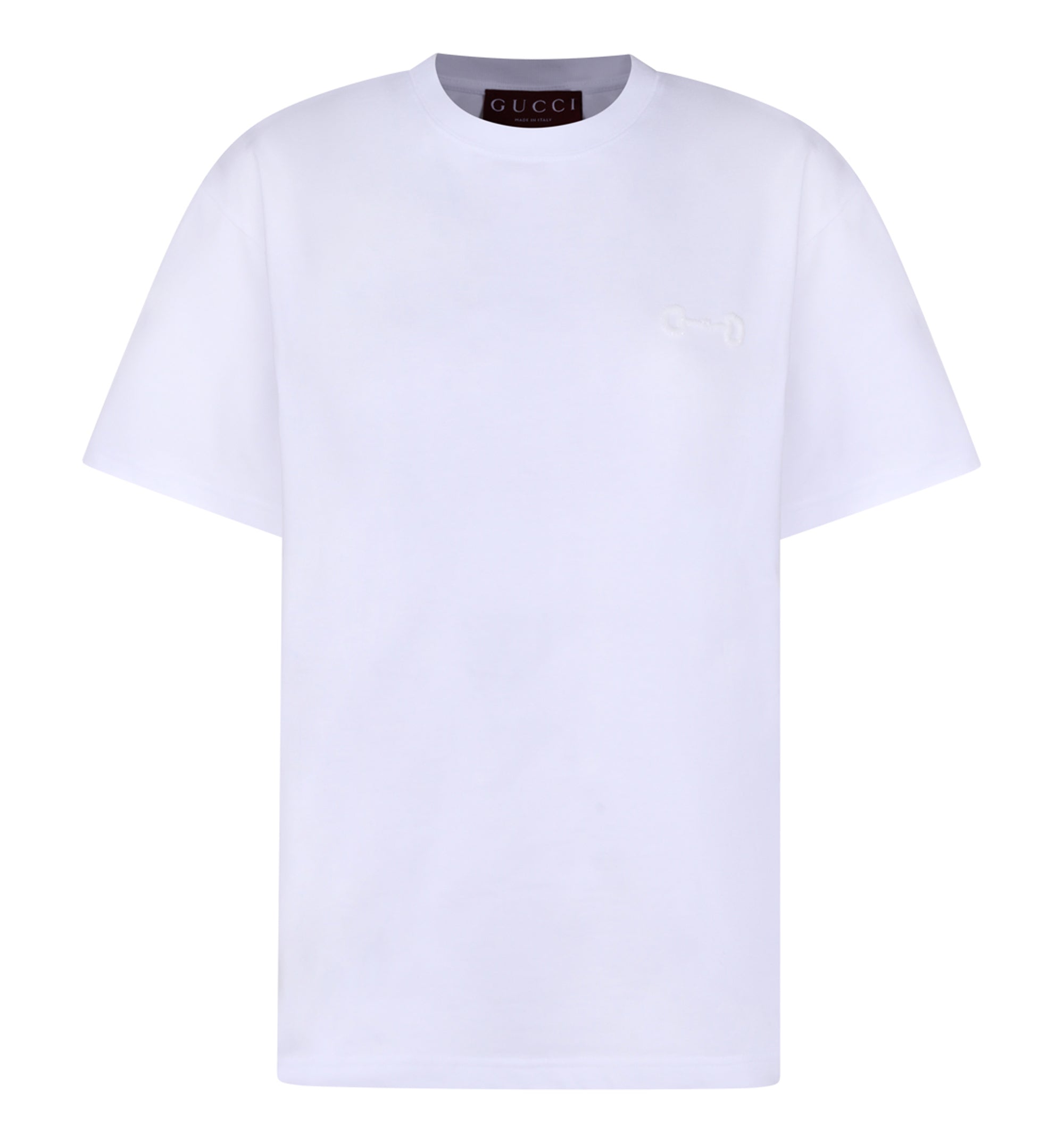 Cotton Jersey T-Shirt With Embroidery