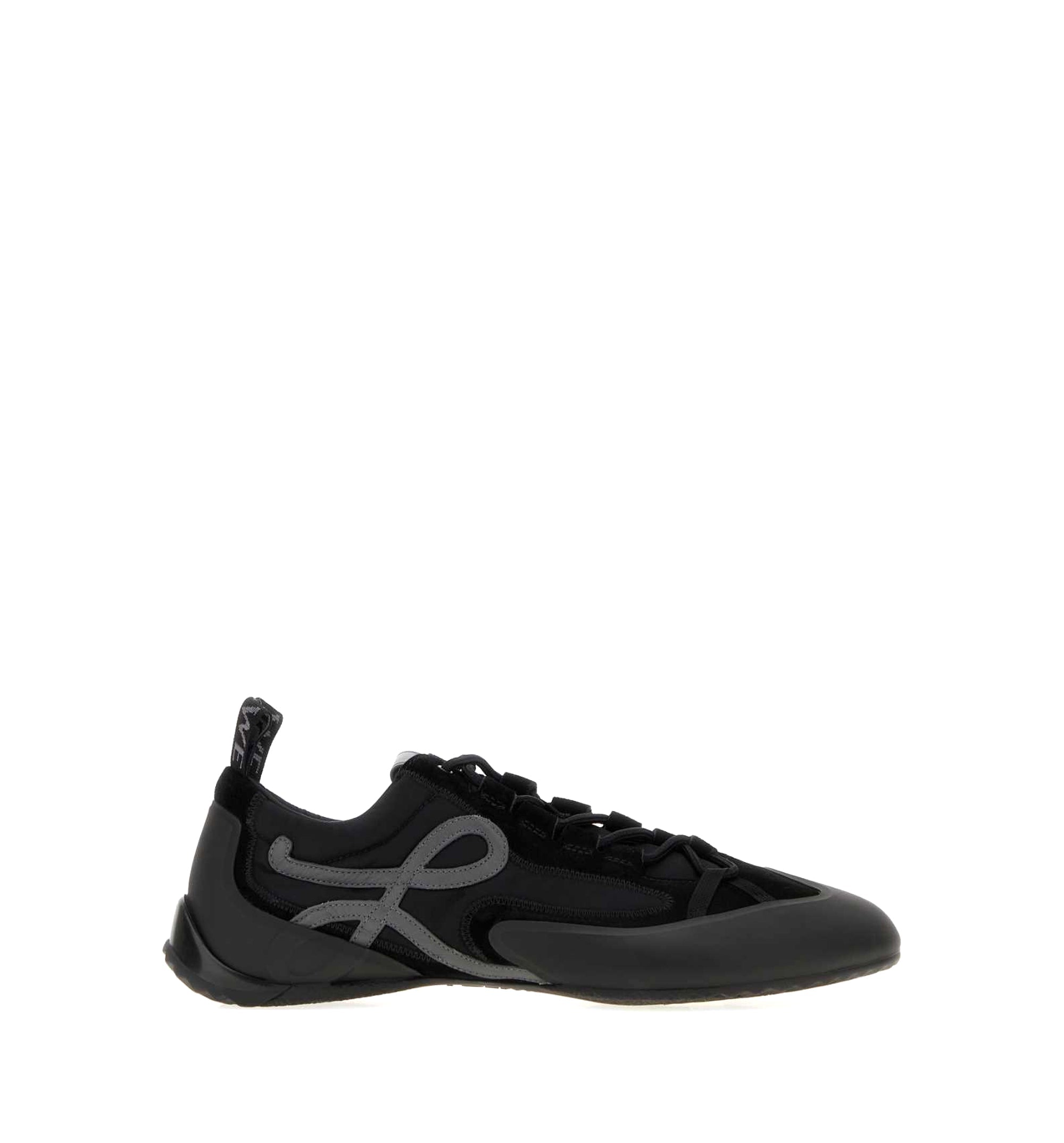 Grip sneaker in nylon, suede and TPU