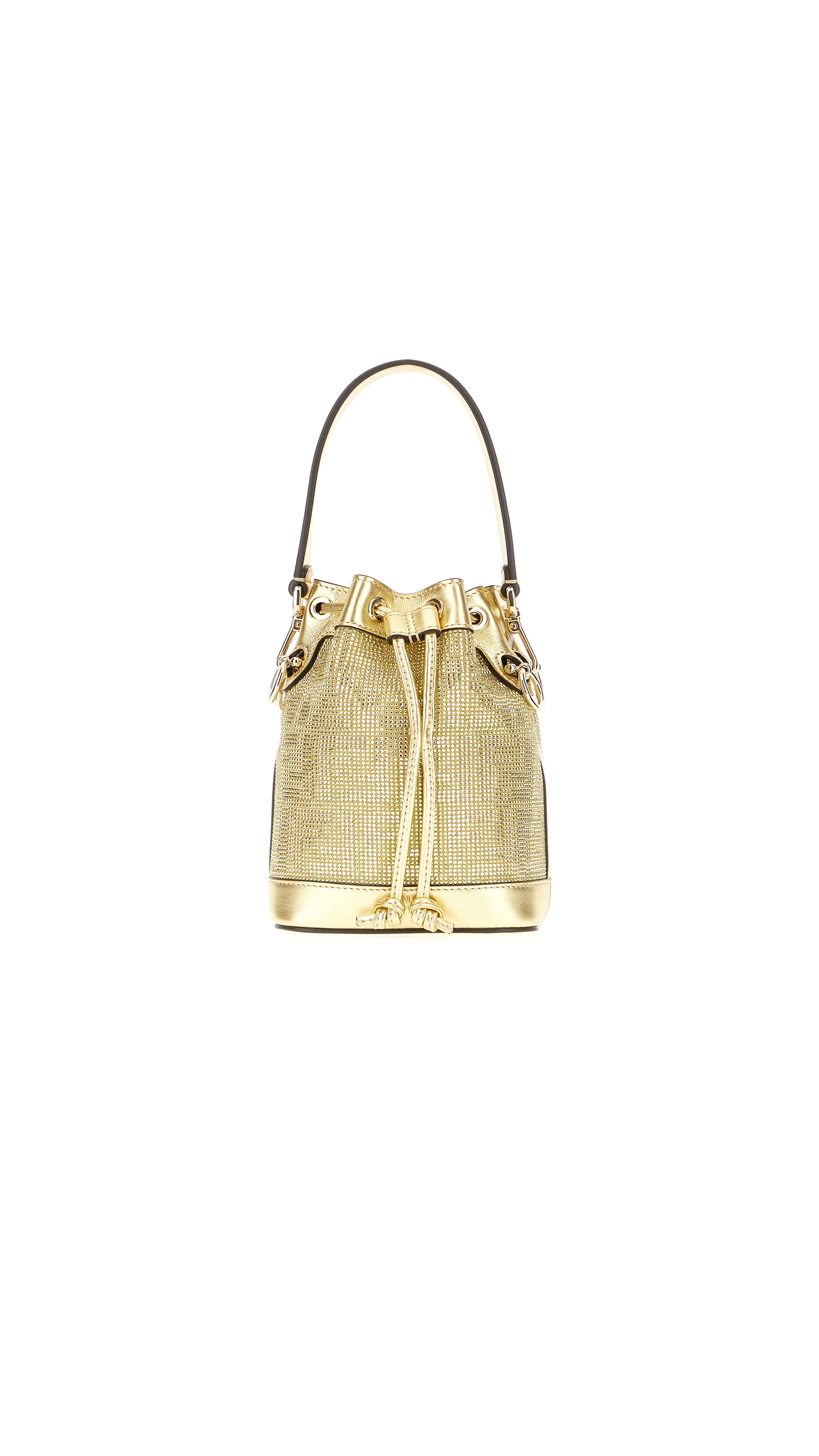 Mon Tresor Mini Bucket Bag - Gold