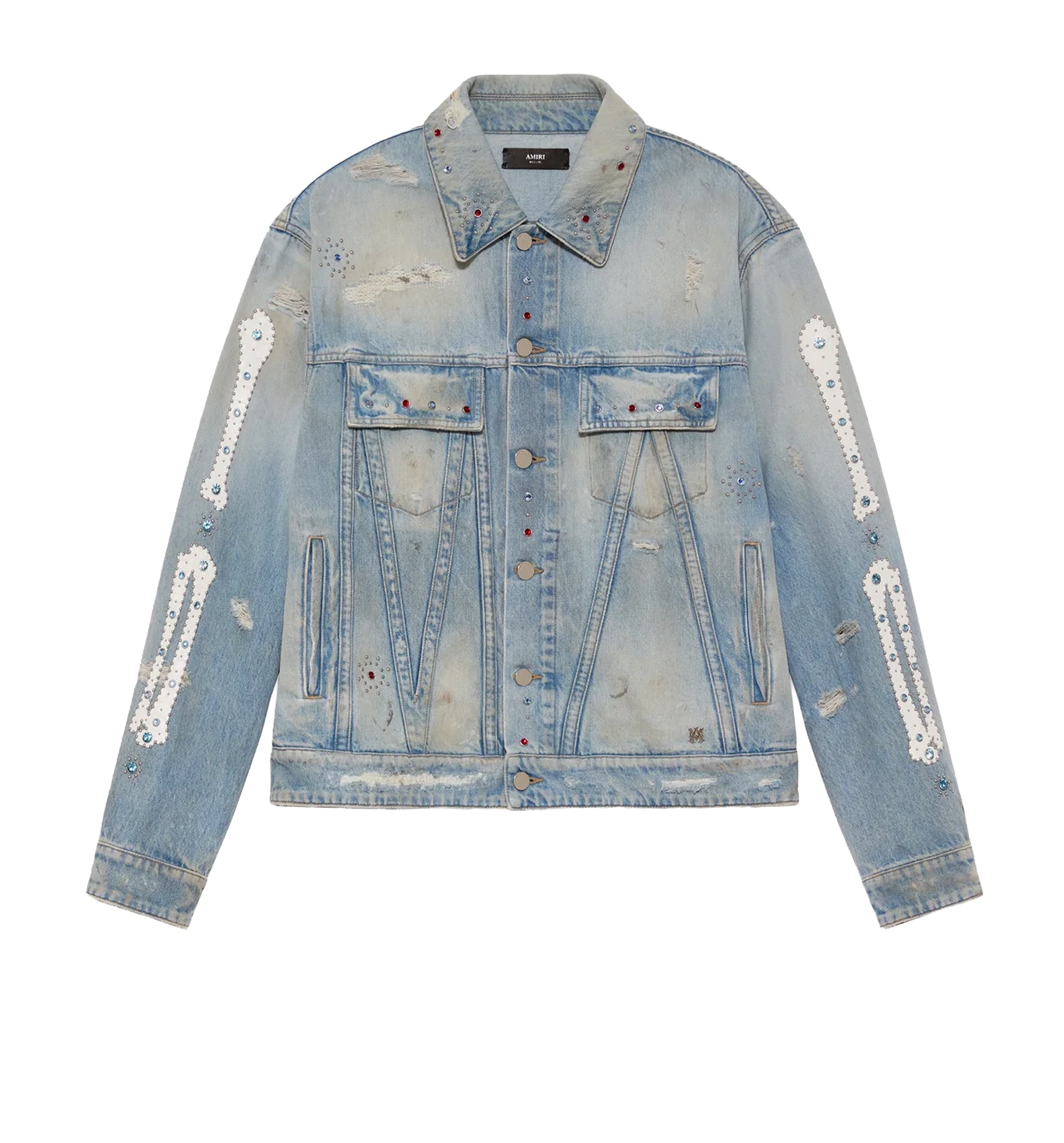 Bones Studded Trucker Jacket