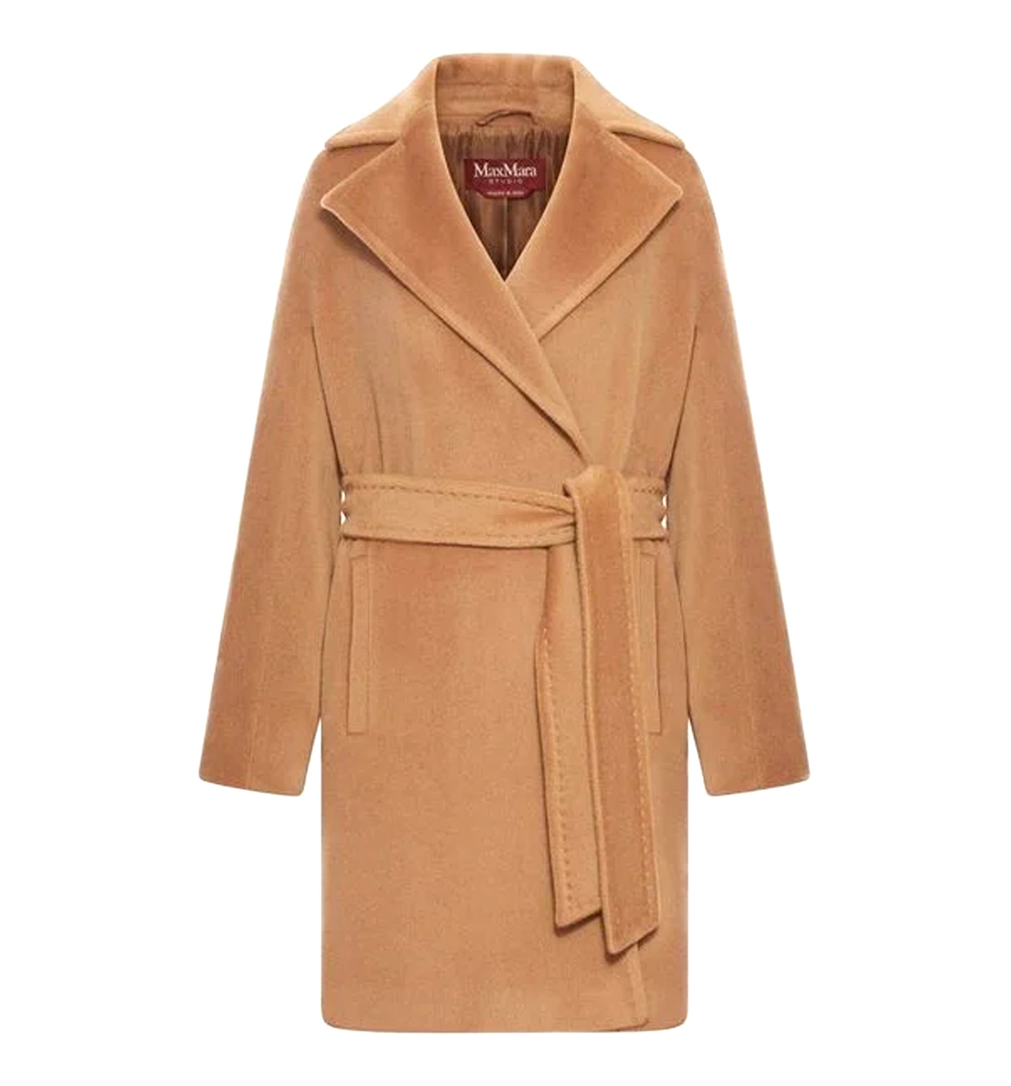 Wool Beaver Cloth Robe Coat